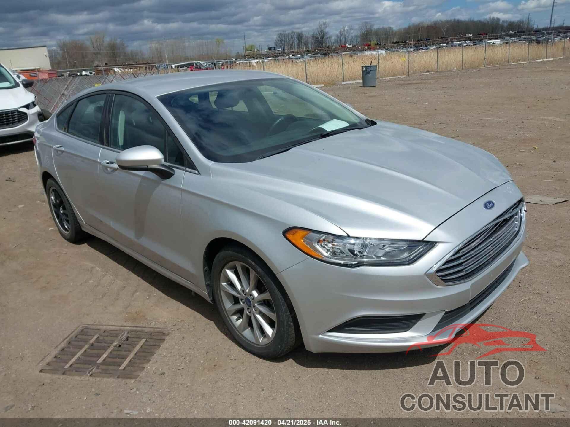FORD FUSION 2017 - 3FA6P0H72HR405057