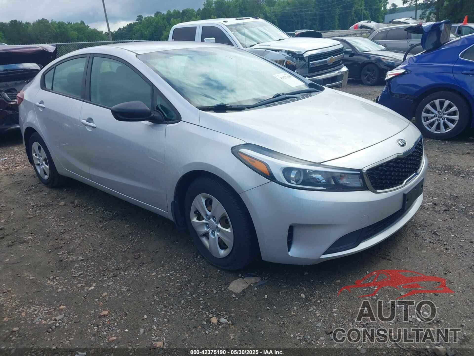 KIA FORTE 2018 - 3KPFK4A70JE193265
