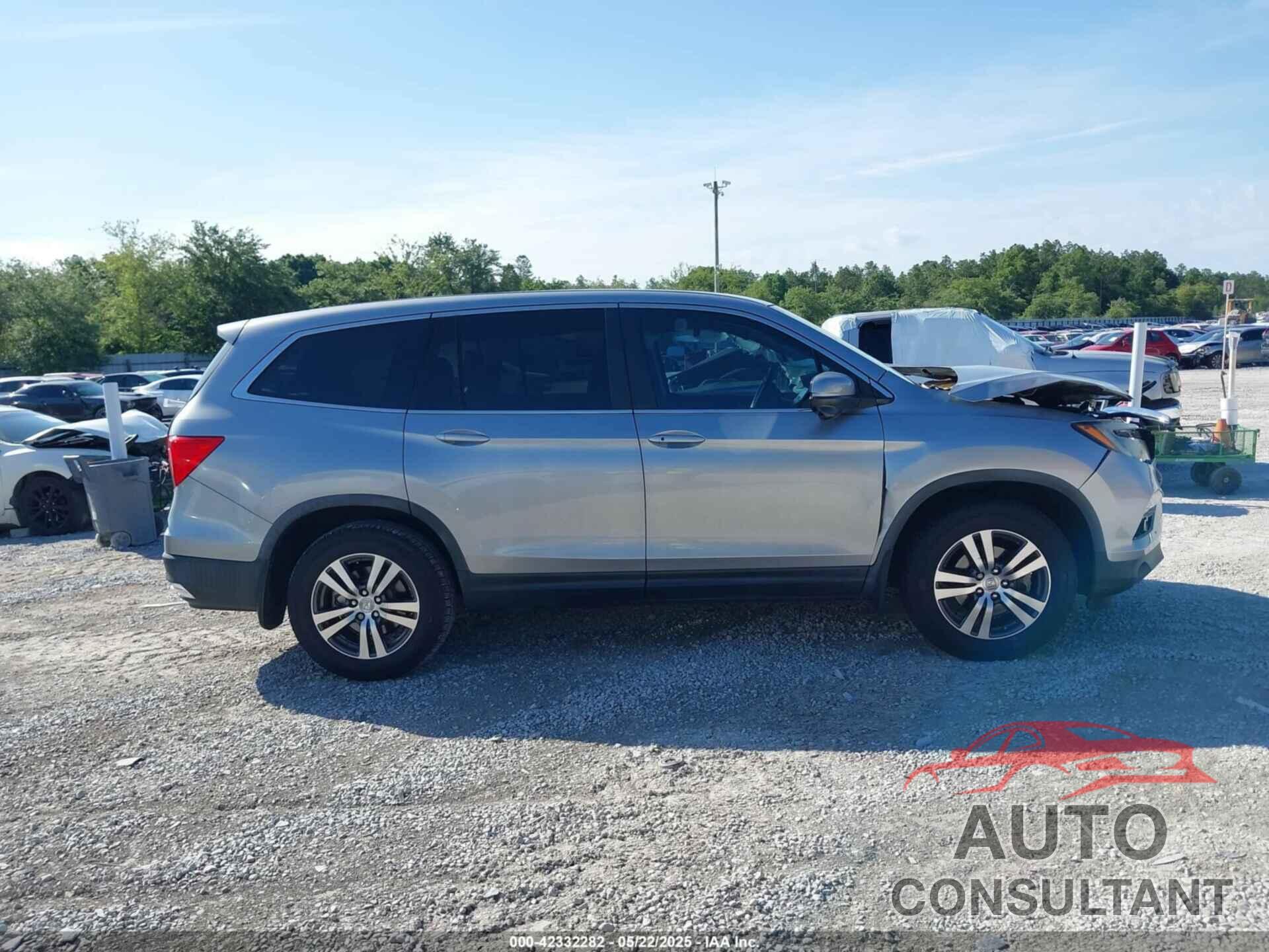 HONDA PILOT 2017 - 5FNYF5H7XHB027767