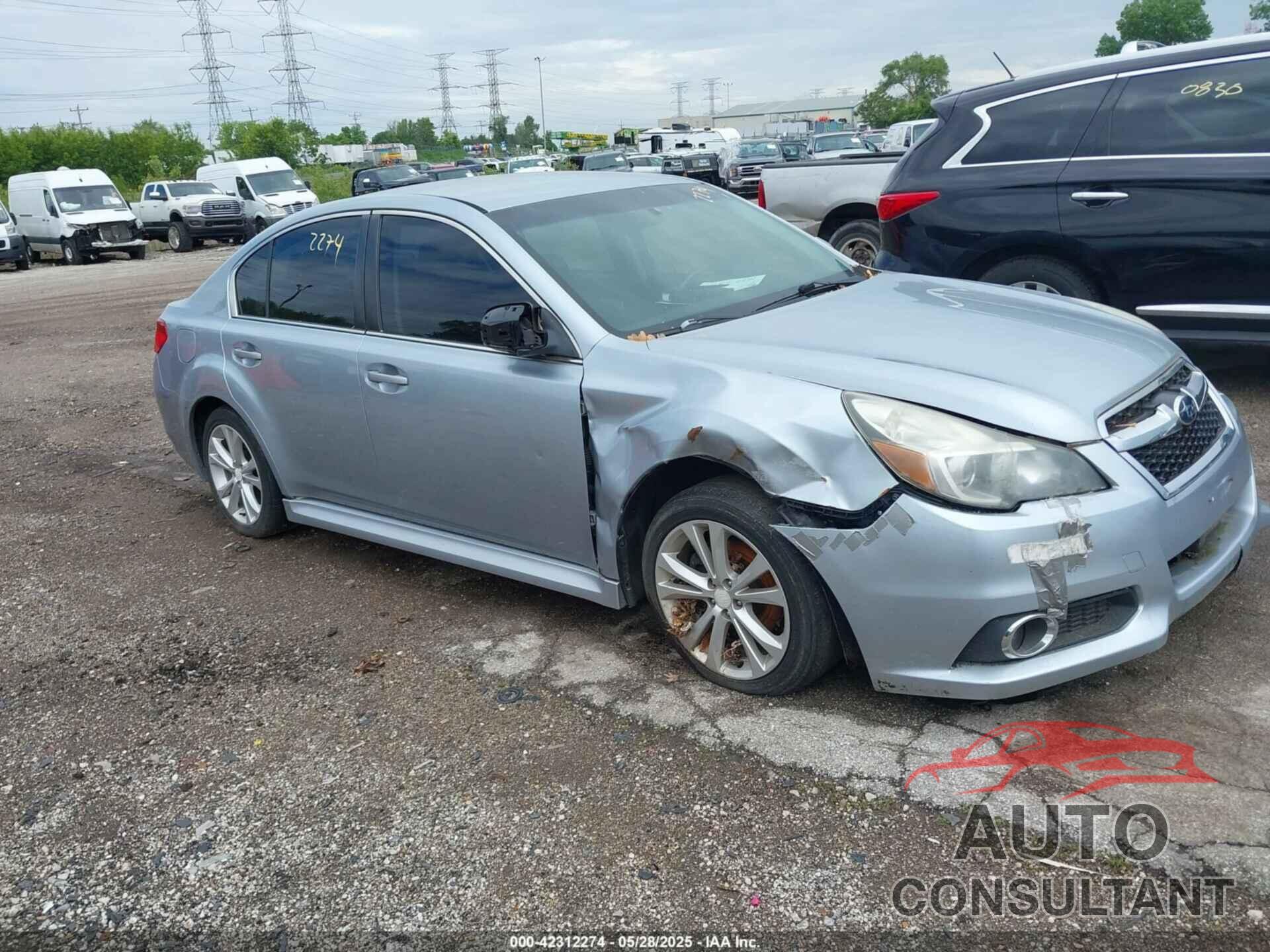 SUBARU LEGACY 2013 - 4S3BMBB6XD3048054
