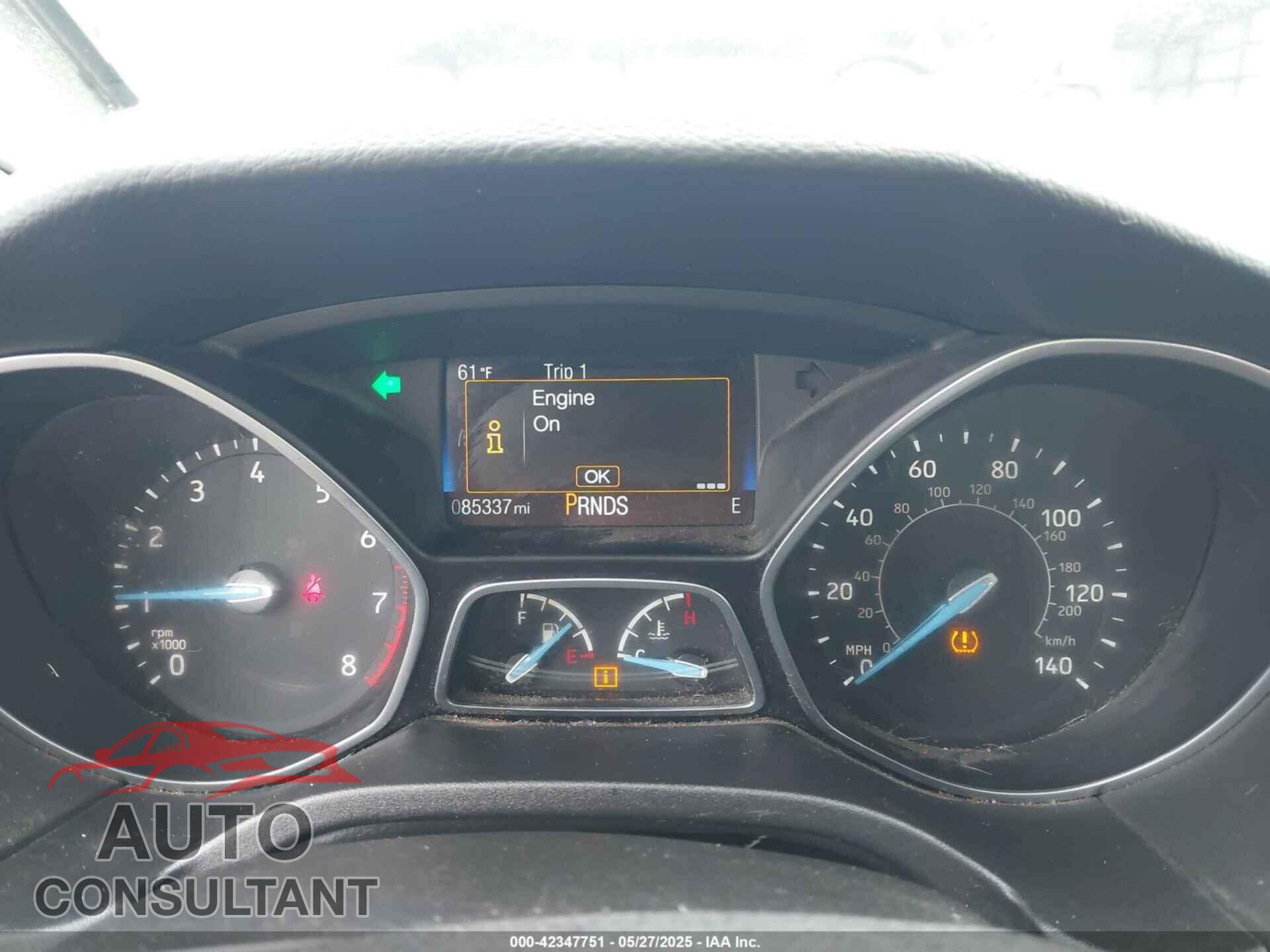 FORD FOCUS 2017 - 1FADP3FEXHL283329