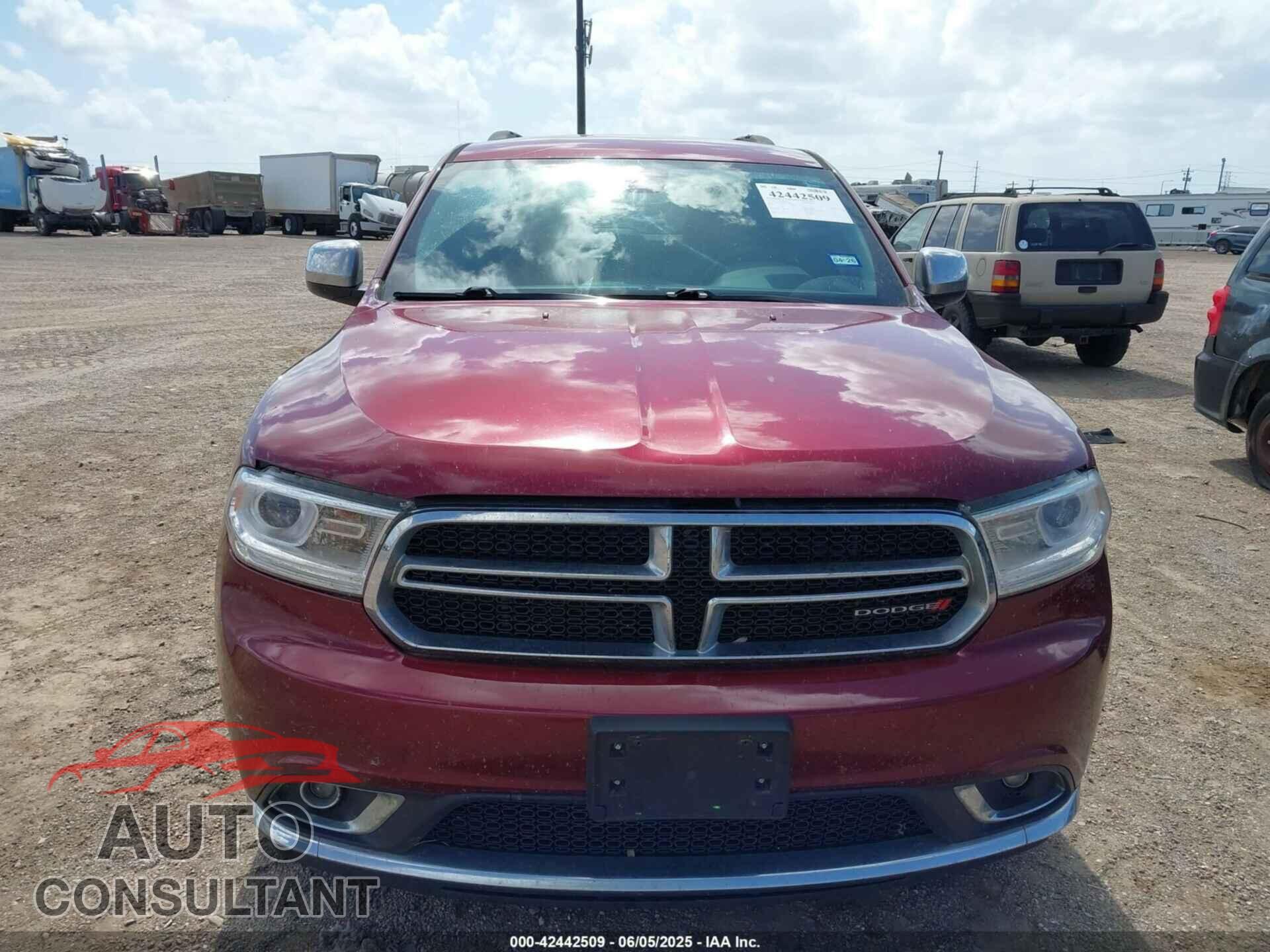 DODGE DURANGO 2017 - 1C4RDHAGXHC774613