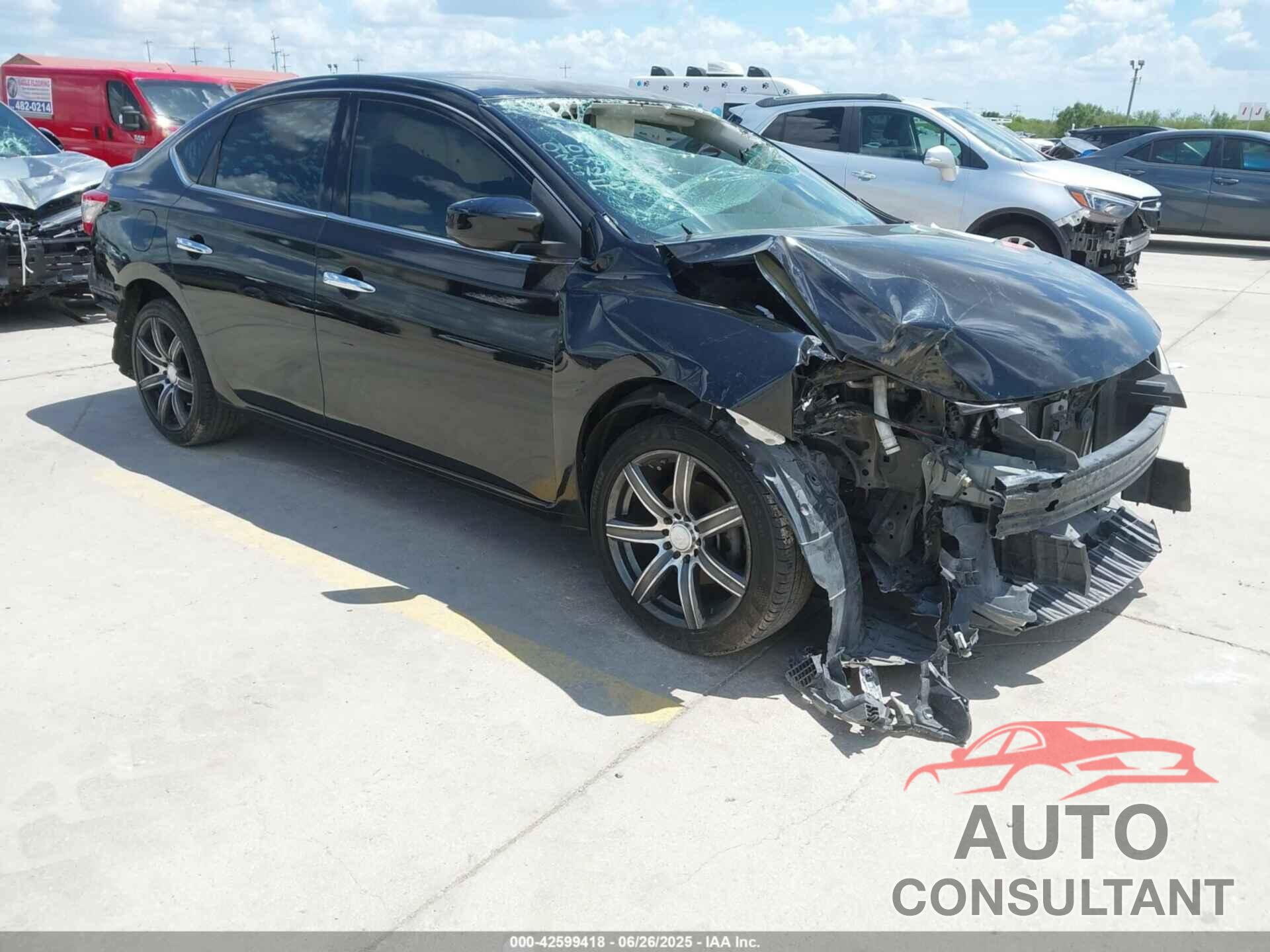 NISSAN SENTRA 2015 - 3N1AB7AP8FY358791