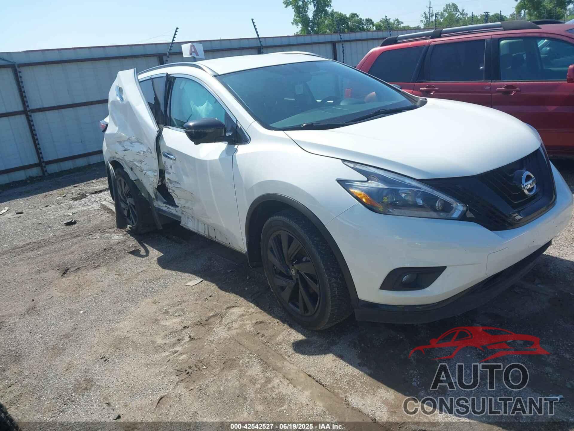NISSAN MURANO 2018 - 5N1AZ2MH0JN192767