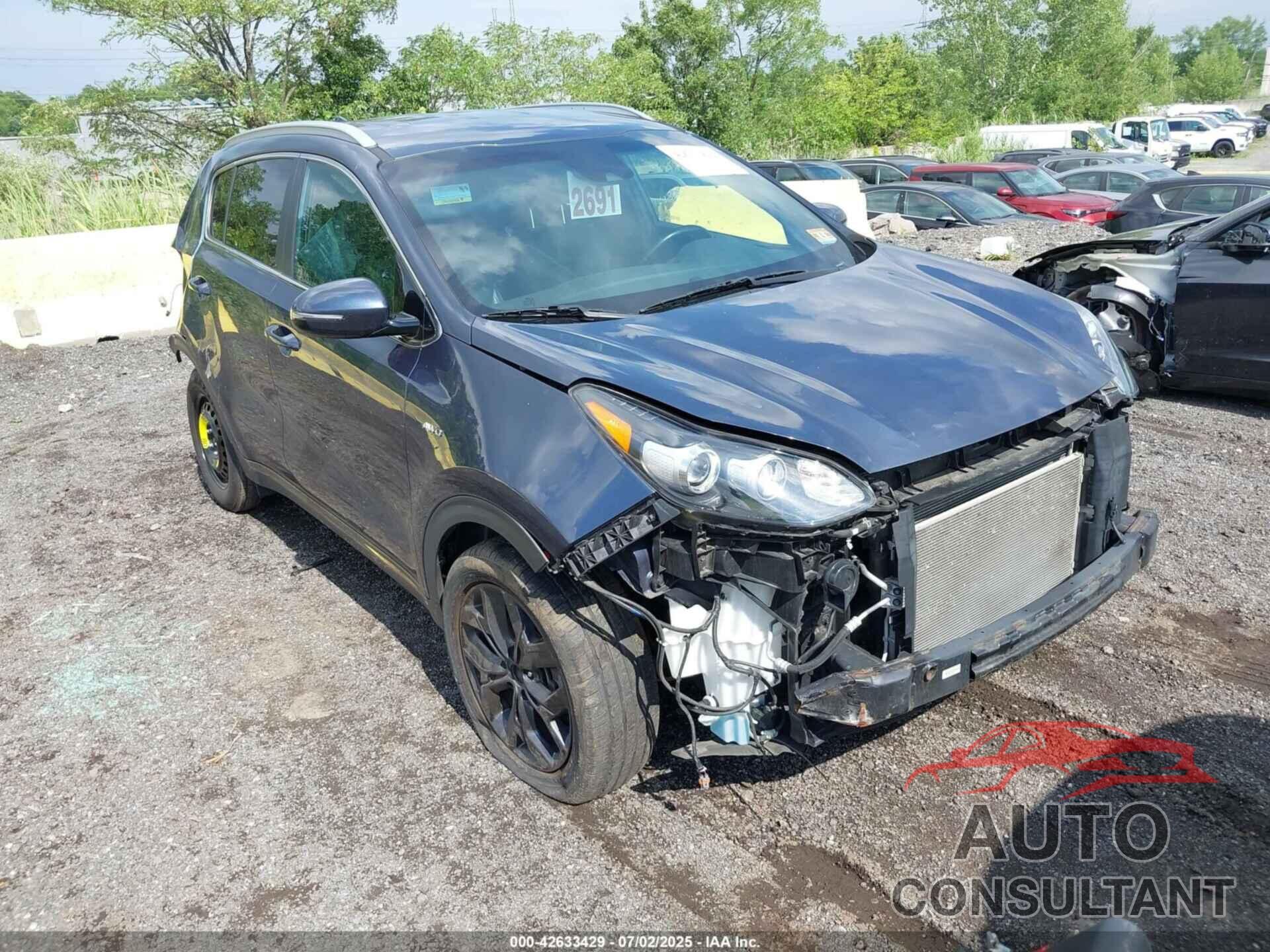 KIA SPORTAGE 2021 - KNDP6CACXM7906127