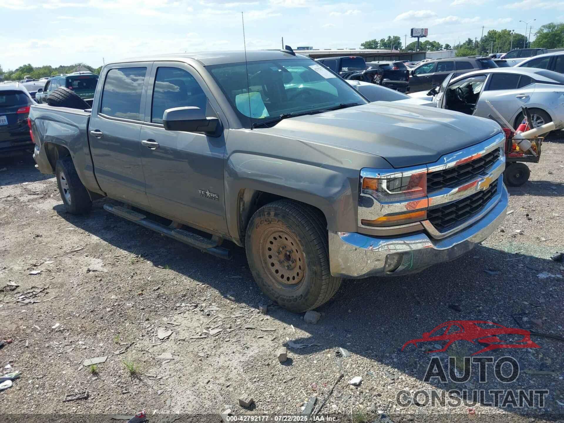 CHEVROLET SILVERADO 1500 2017 - 3GCPCREC3HG326279