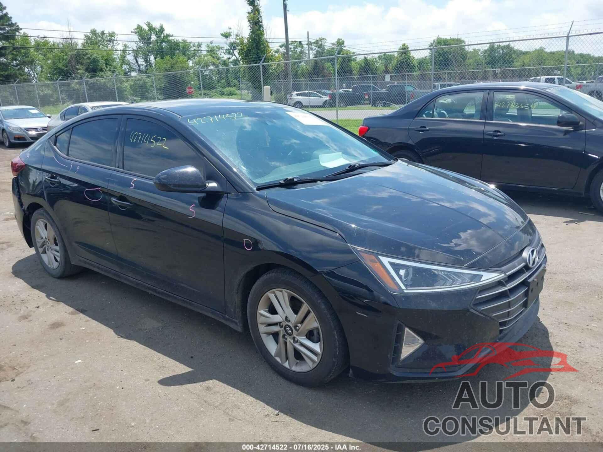 HYUNDAI ELANTRA 2020 - 5NPD84LF4LH629933