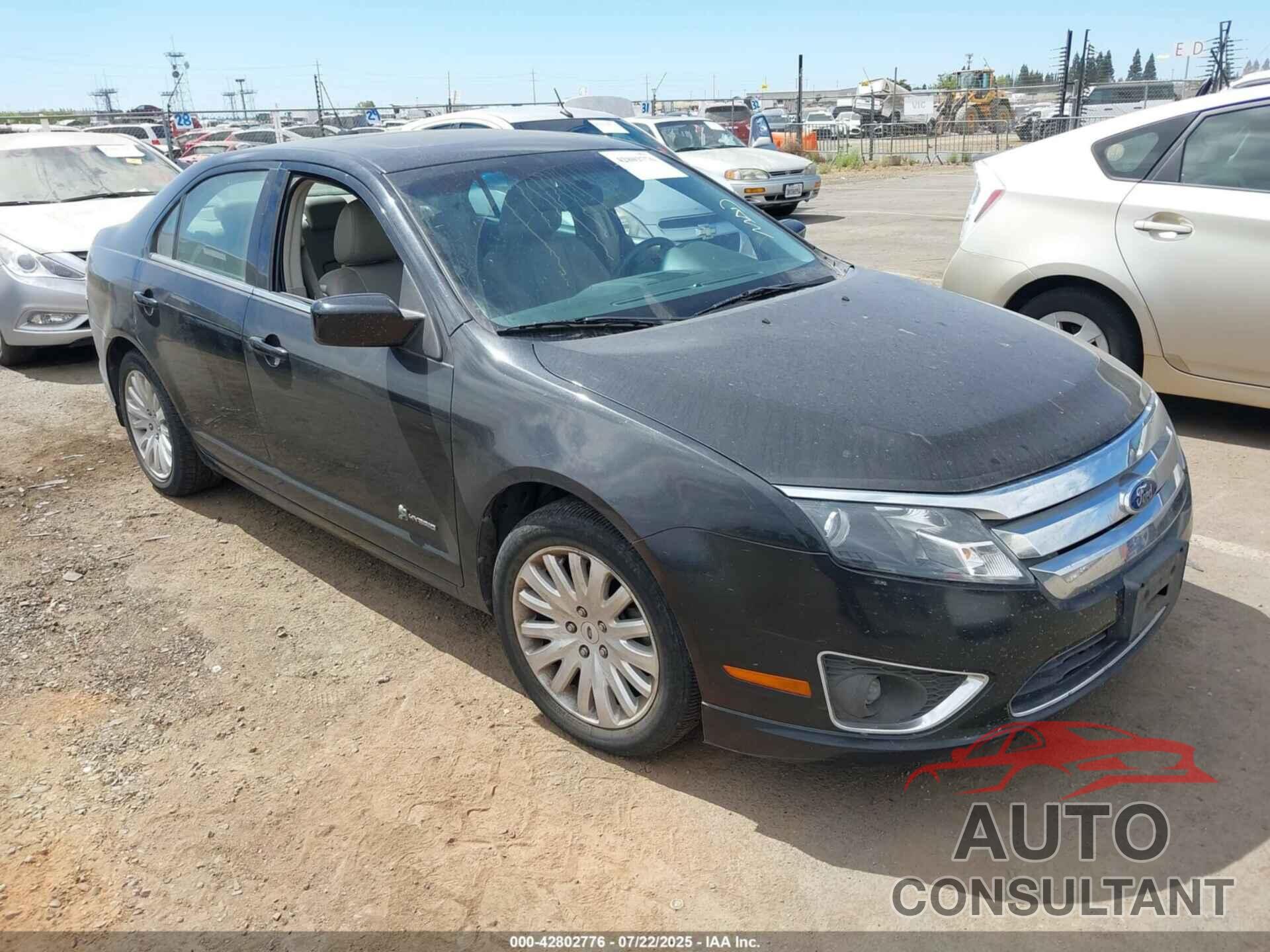 FORD FUSION HYBRID 2010 - 3FADP0L38AR372647