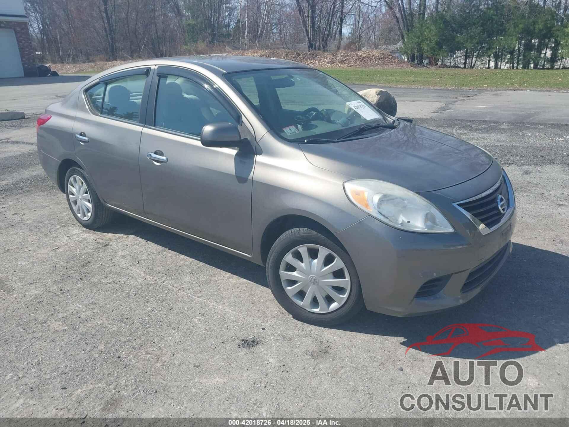NISSAN VERSA 2012 - 3N1CN7AP8CL889109