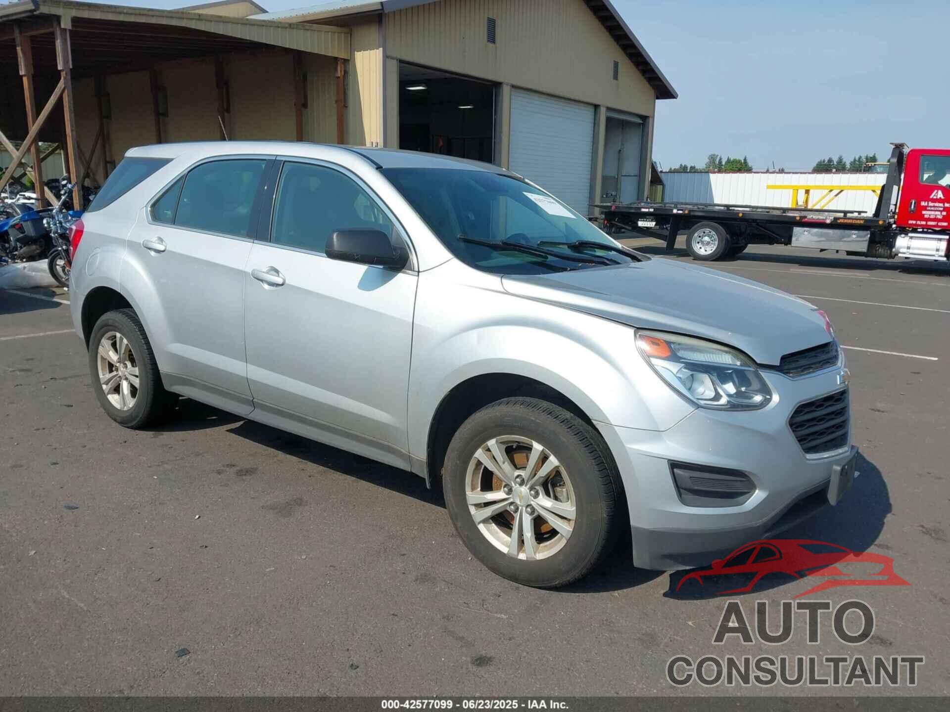 CHEVROLET EQUINOX 2016 - 1GNFLEEK5GZ100102