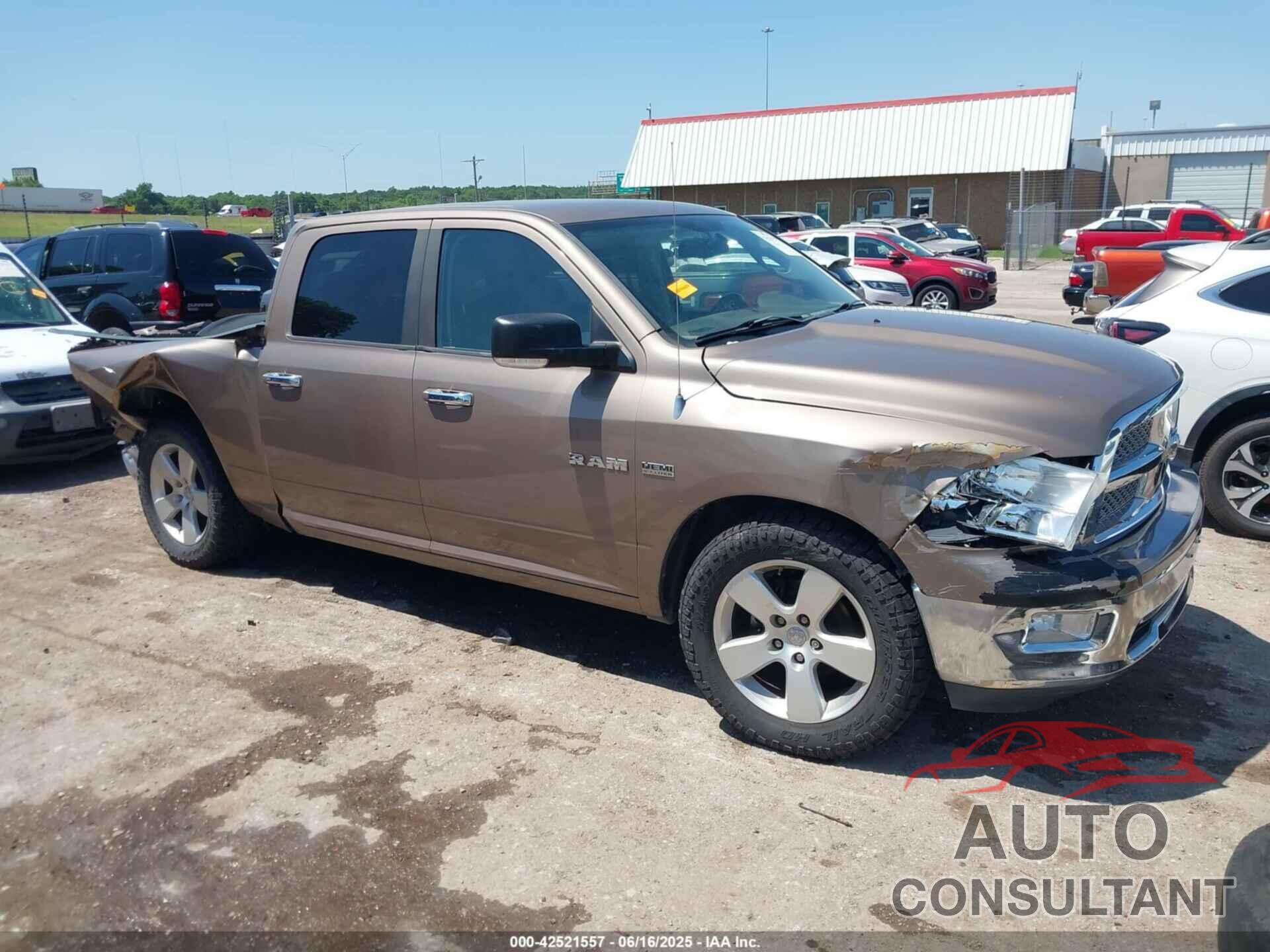 DODGE RAM 1500 2009 - 1D3HB13T79S742414