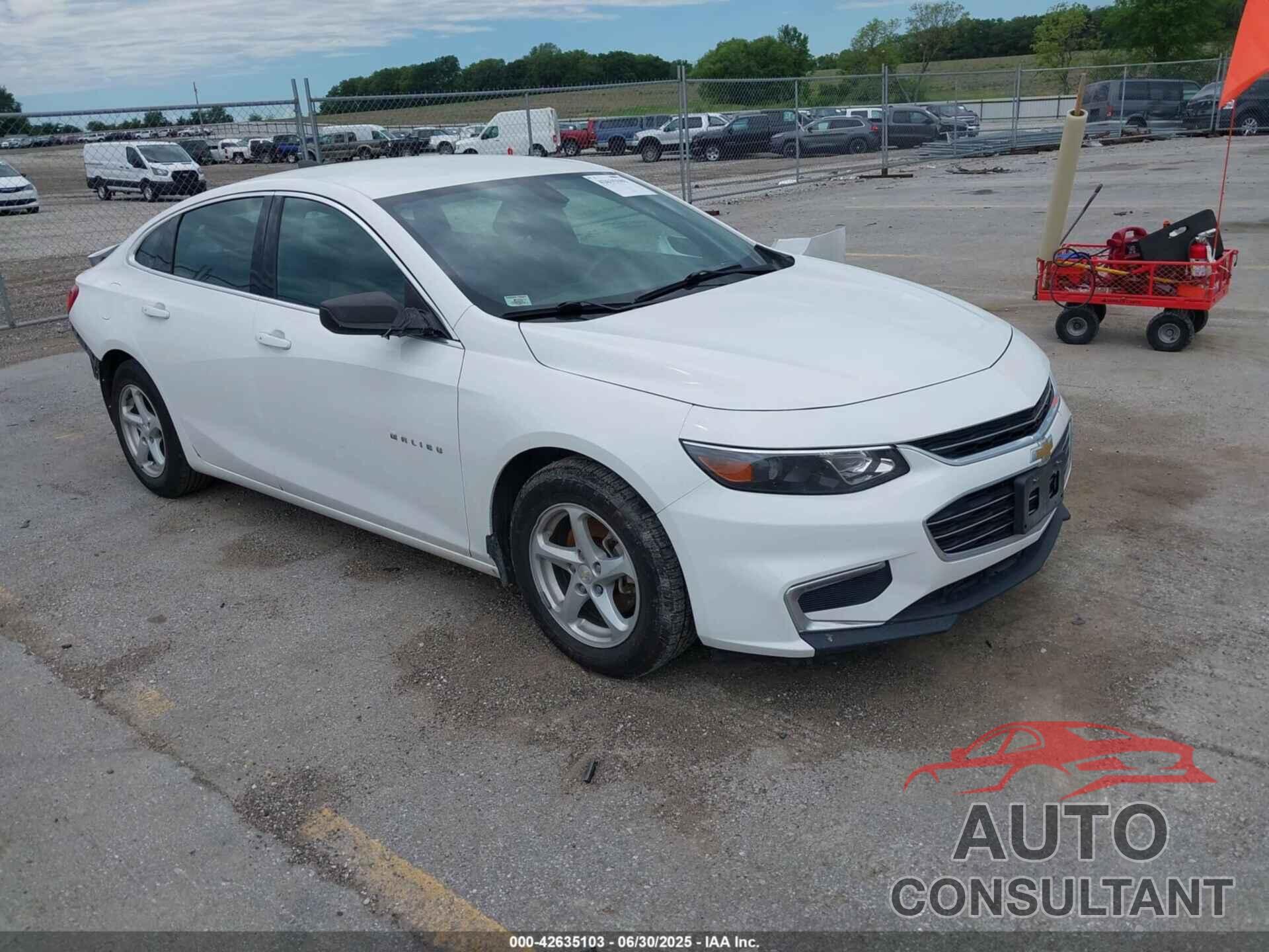 CHEVROLET MALIBU 2017 - 1G1ZB5ST5HF136051
