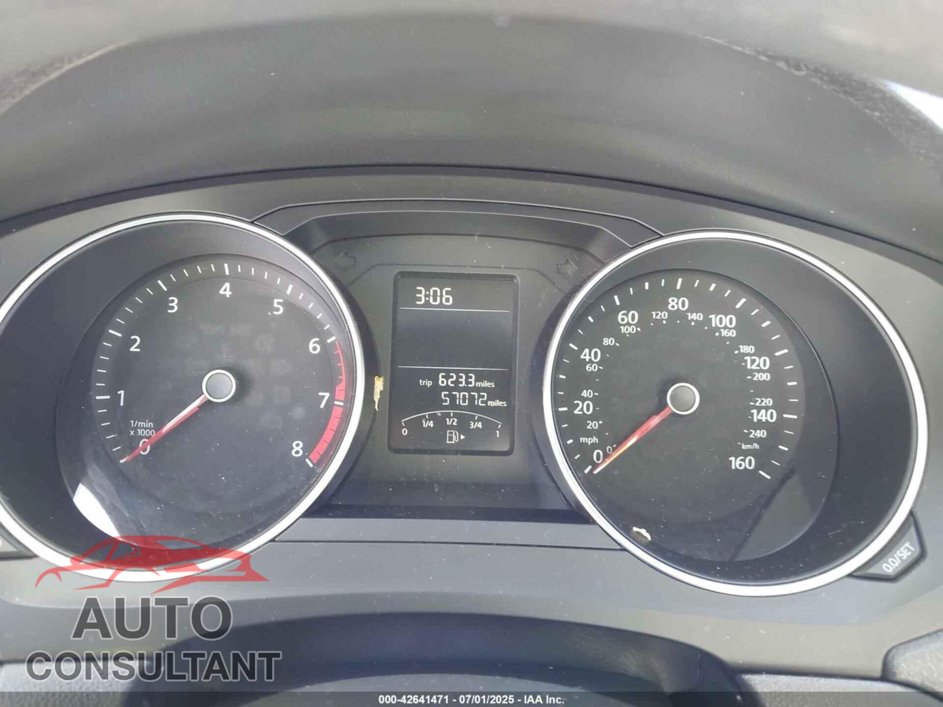 VOLKSWAGEN JETTA 2017 - 3VW2B7AJ7HM241403