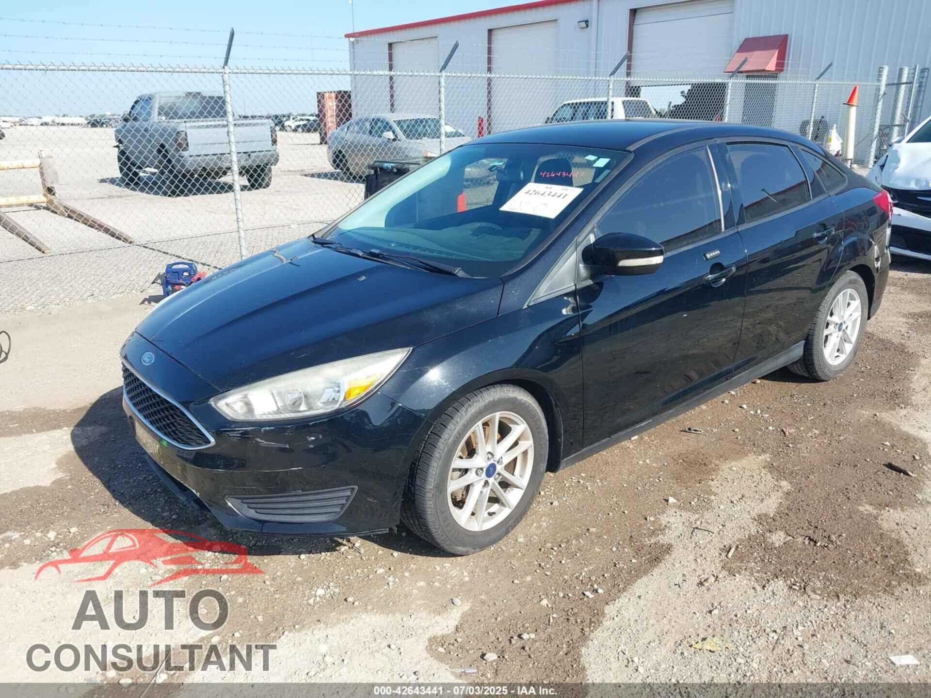 FORD FOCUS 2016 - 1FADP3F24GL297358