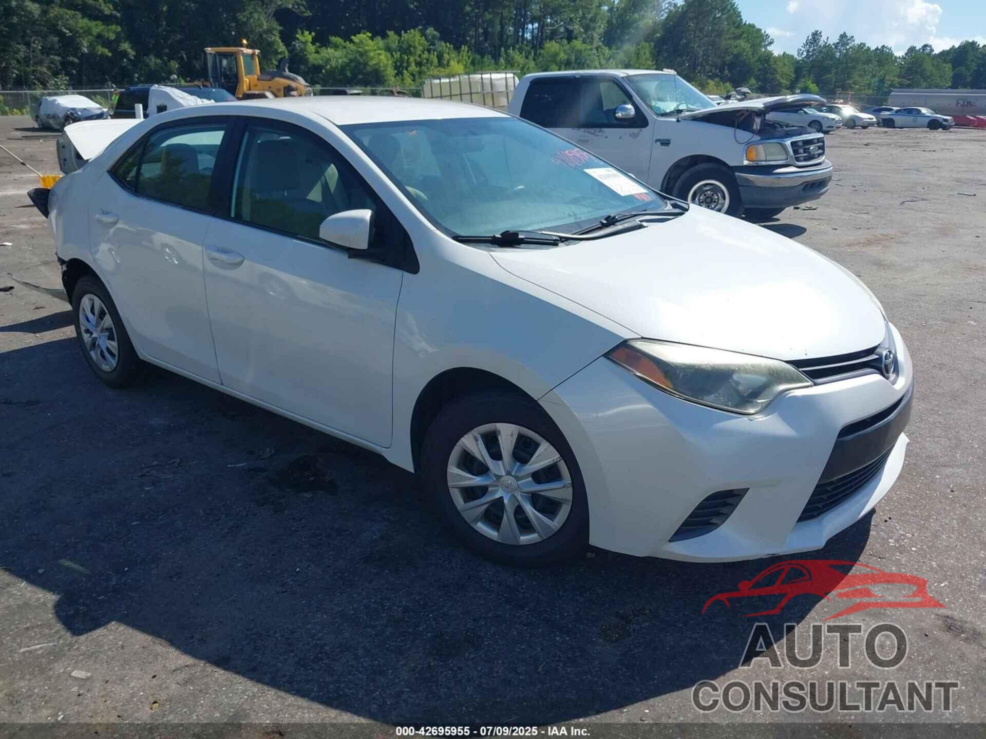 TOYOTA COROLLA 2015 - 5YFBPRHE4FP244046