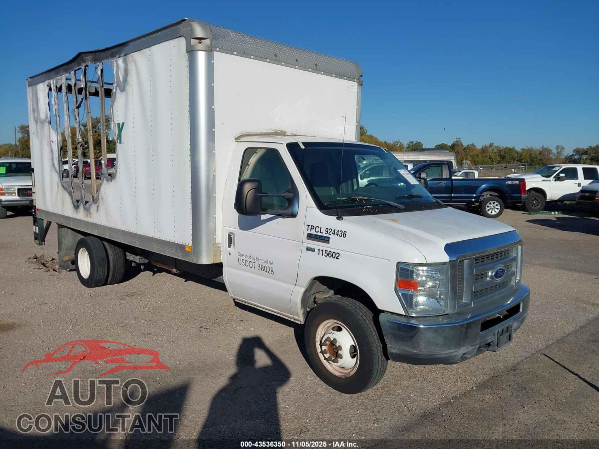FORD E-350 CUTAWAY 2015 - 1FDWE3FL4FDA05455