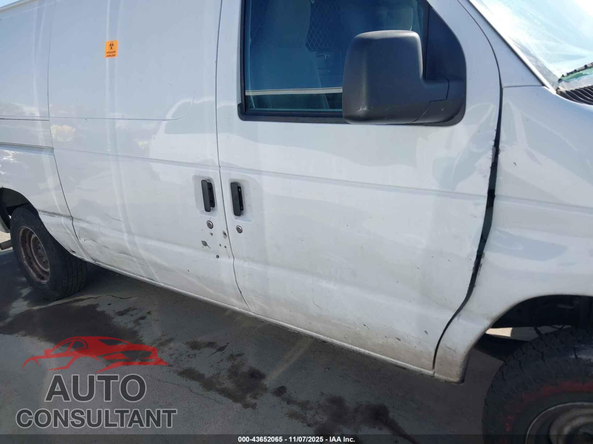FORD E-150 2012 - 1FTNE1EW8CDB36545