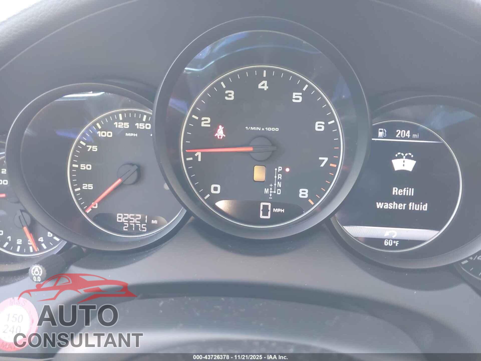 PORSCHE CAYENNE 2016 - WP1AA2A25GLA03058