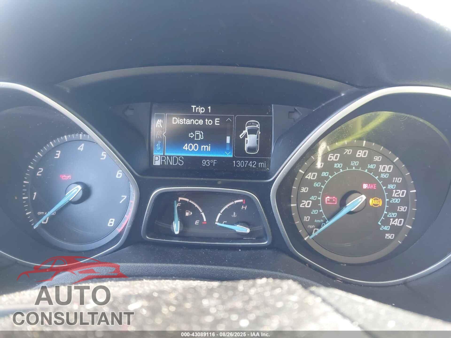 FORD FOCUS 2012 - 1FAHP3H24CL209532