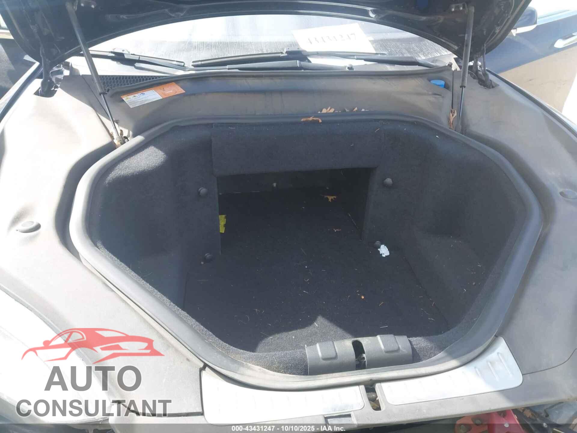TESLA MODEL S 2012 - 5YJSA1DN7CFP01626