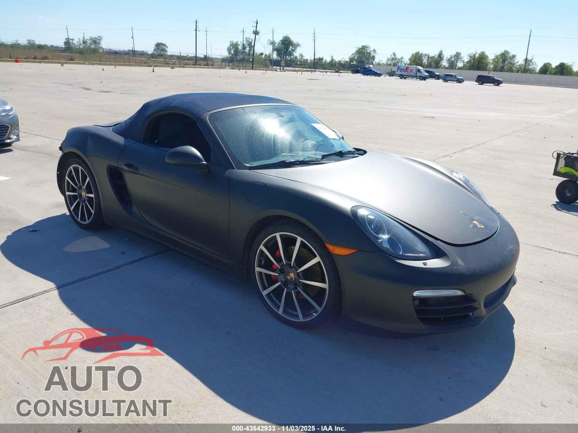 PORSCHE BOXSTER 2014 - WP0CB2A89EK140549