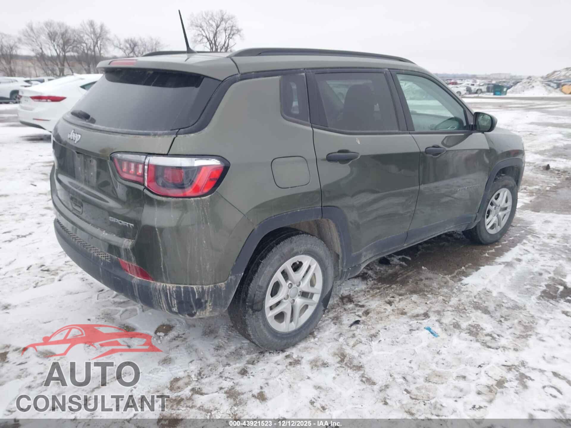 JEEP NEW COMPASS 2017 - 3C4NJCAB6HT668260