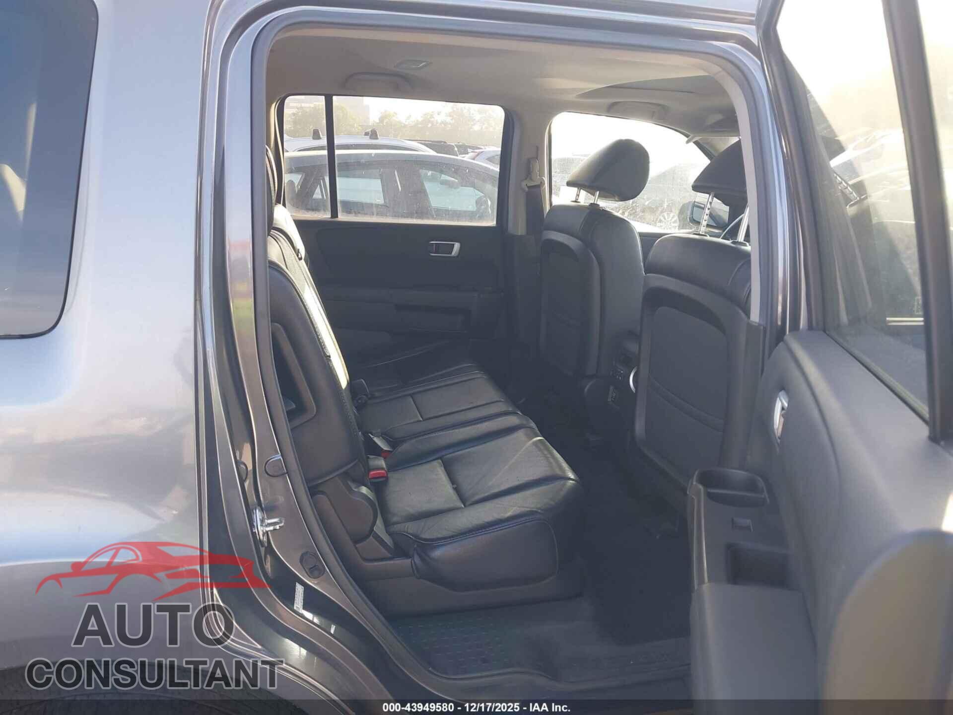 HONDA PILOT 2012 - 5FNYF3H56CB041550