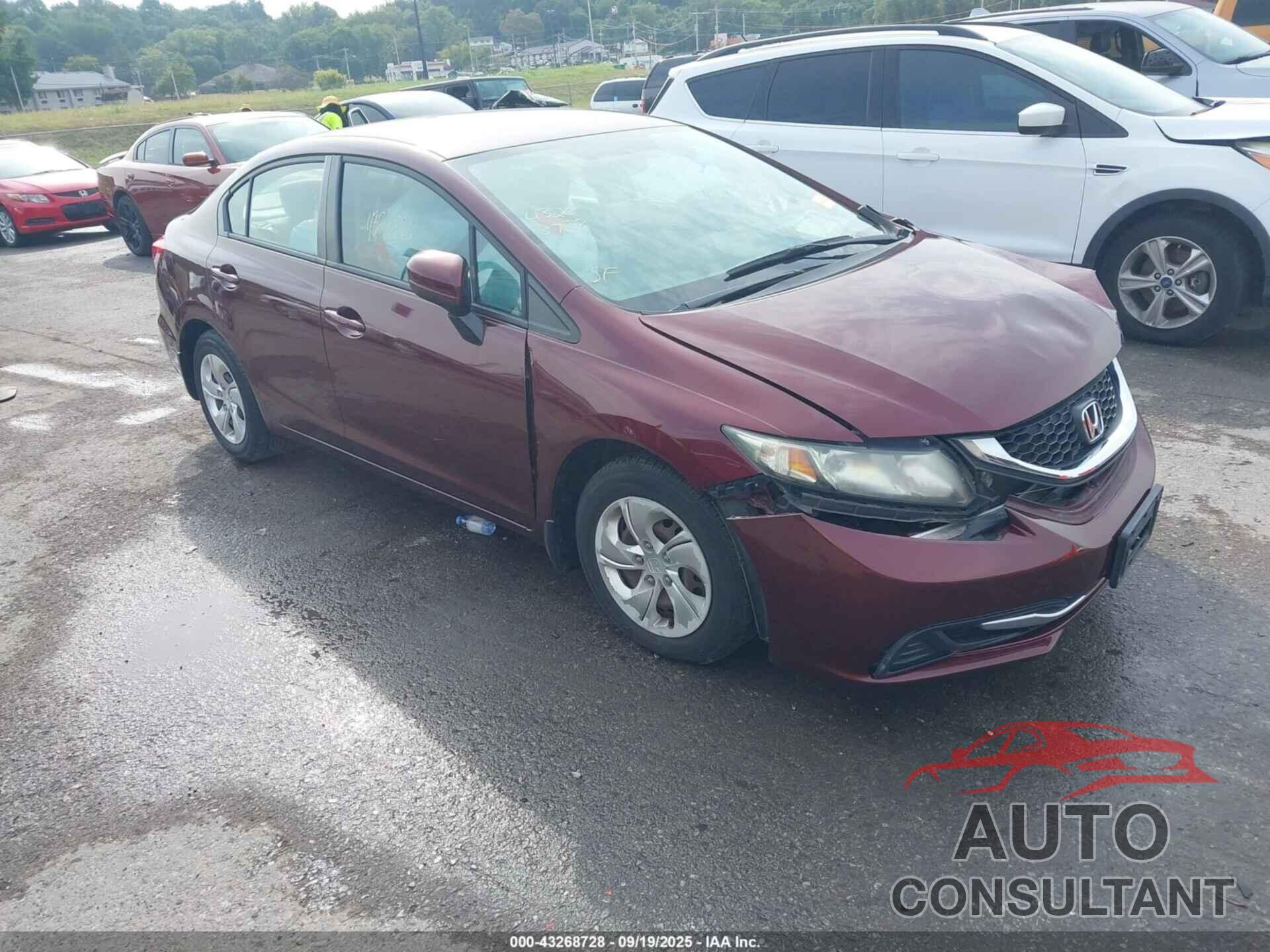 HONDA CIVIC 2015 - 19XFB2F57FE020152