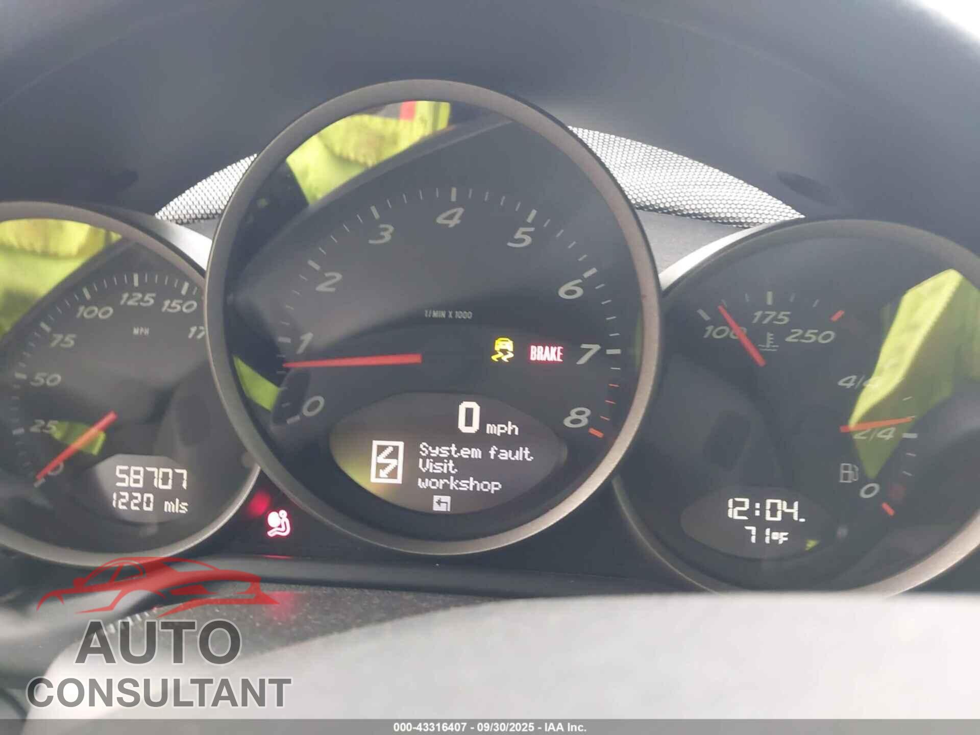 PORSCHE BOXSTER 2010 - WP0CA2A84AS710258