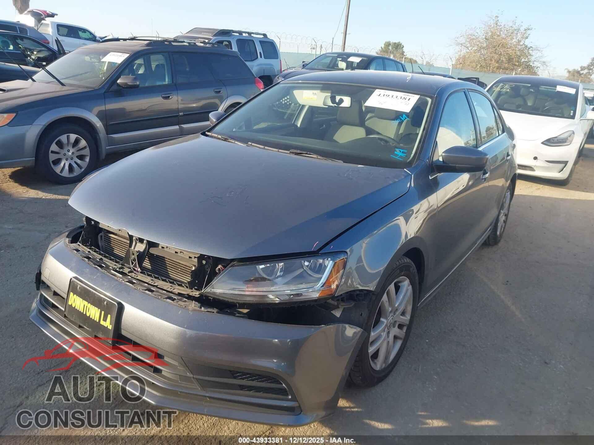 VOLKSWAGEN JETTA 2017 - 3VW2B7AJ9HM360764