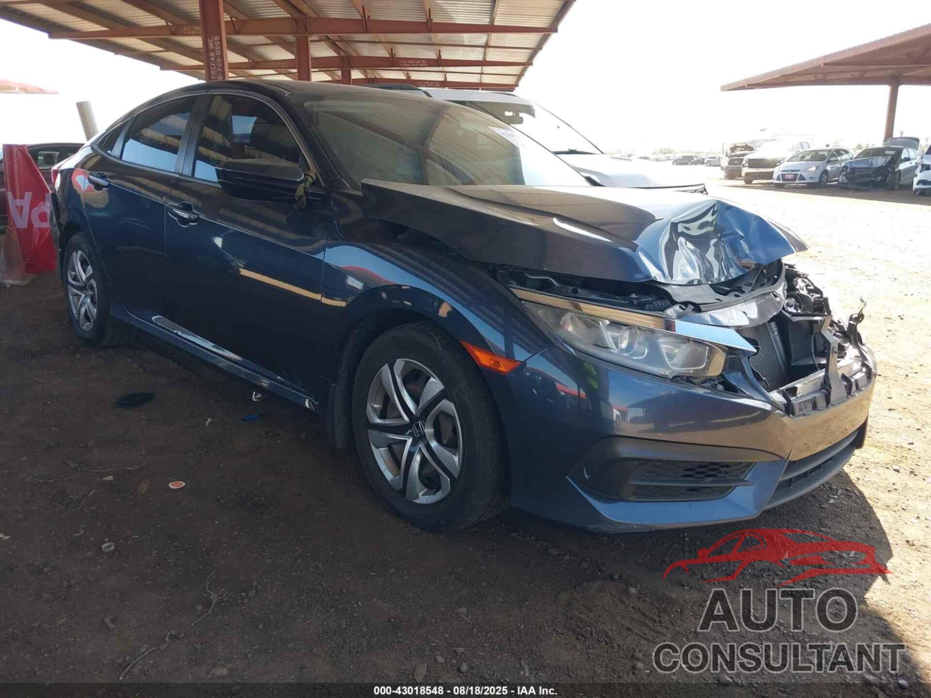 HONDA CIVIC 2017 - 19XFC2F55HE076073