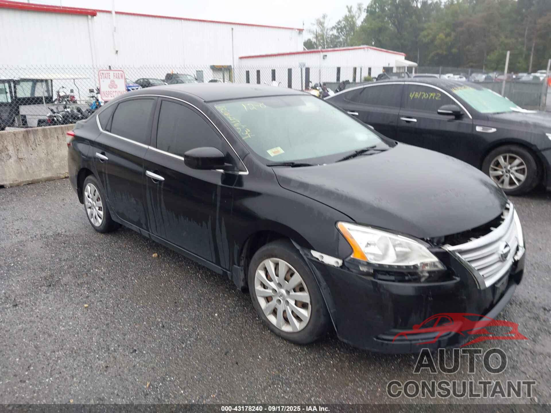 NISSAN SENTRA 2015 - 3N1AB7AP8FY346477