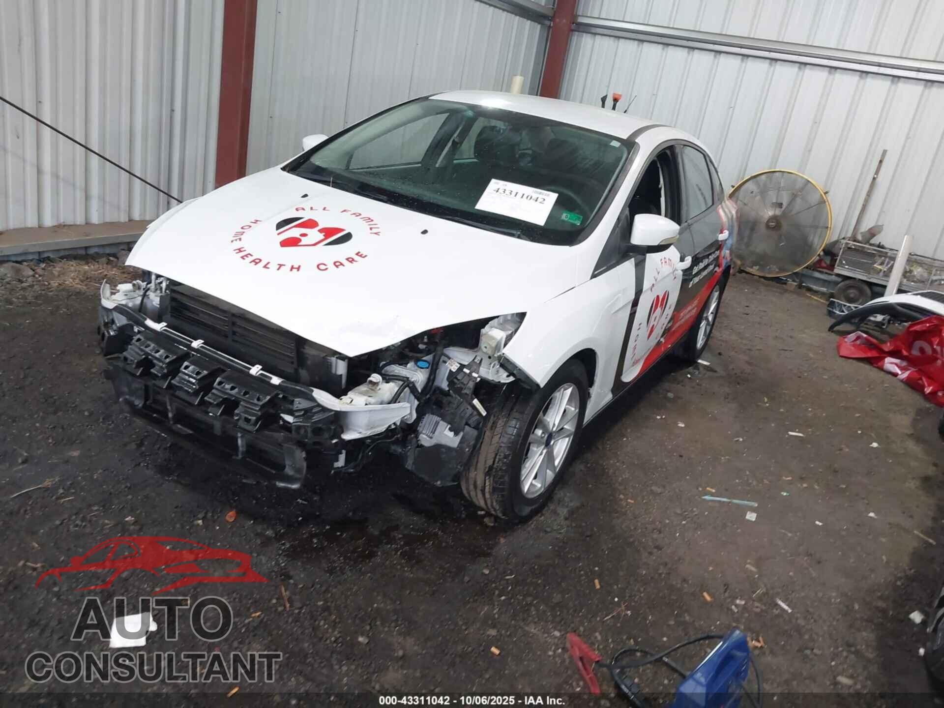 FORD FOCUS 2016 - 1FADP3F23GL341043