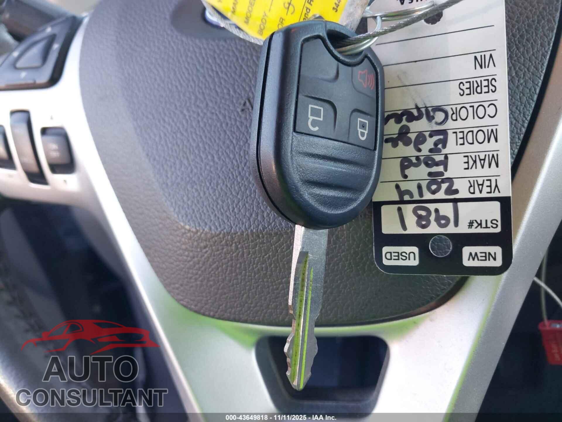 FORD EDGE 2014 - 2FMDK4KCXEBA84498