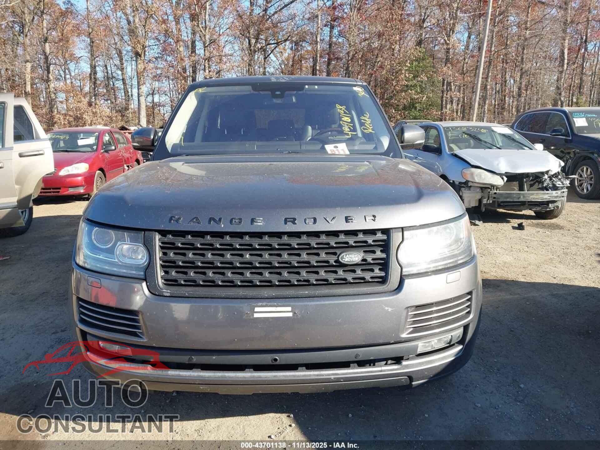 LAND ROVER RANGE ROVER 2016 - SALGS2EF4GA253143