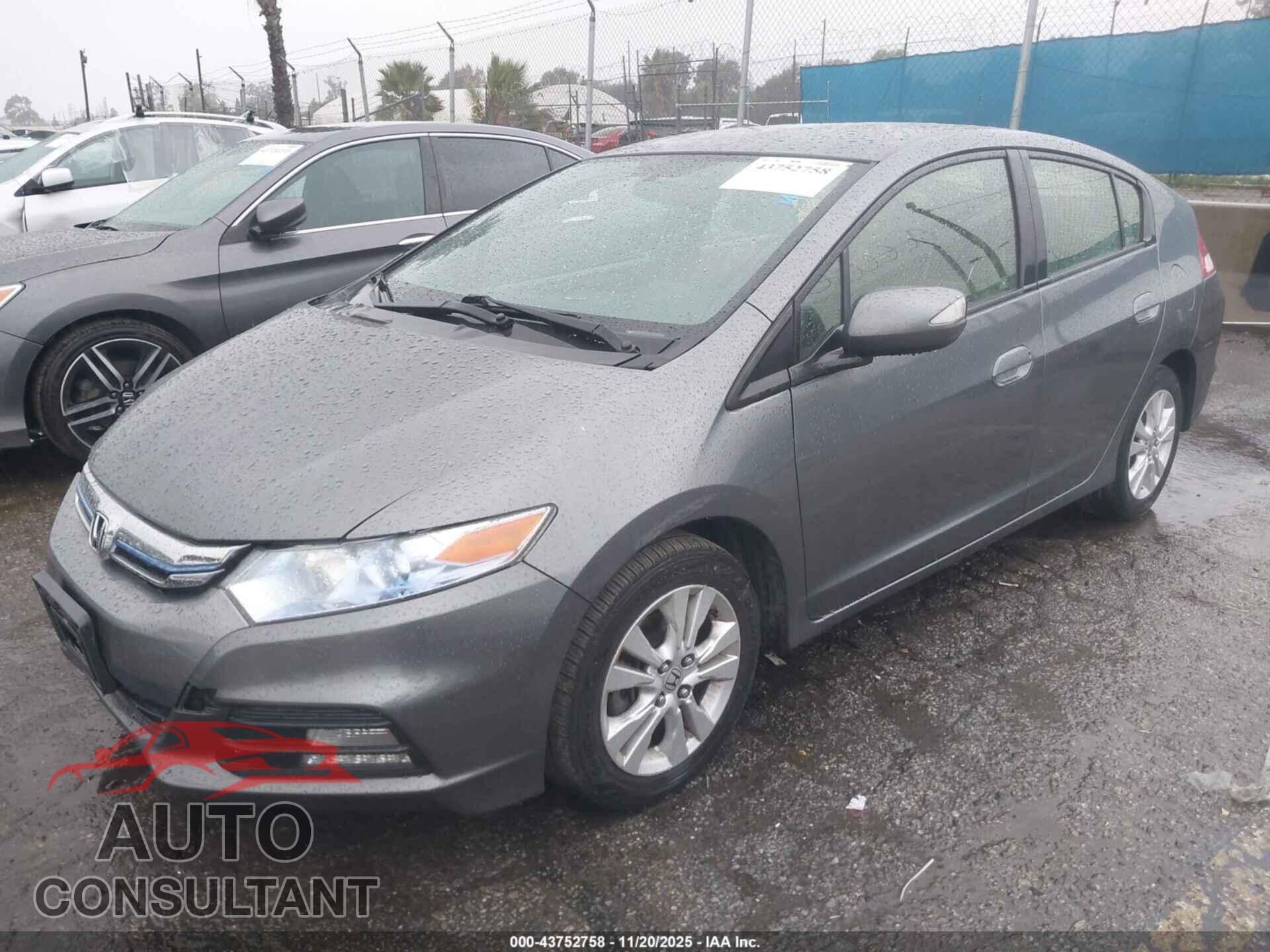 HONDA INSIGHT 2013 - JHMZE2H76DS005606