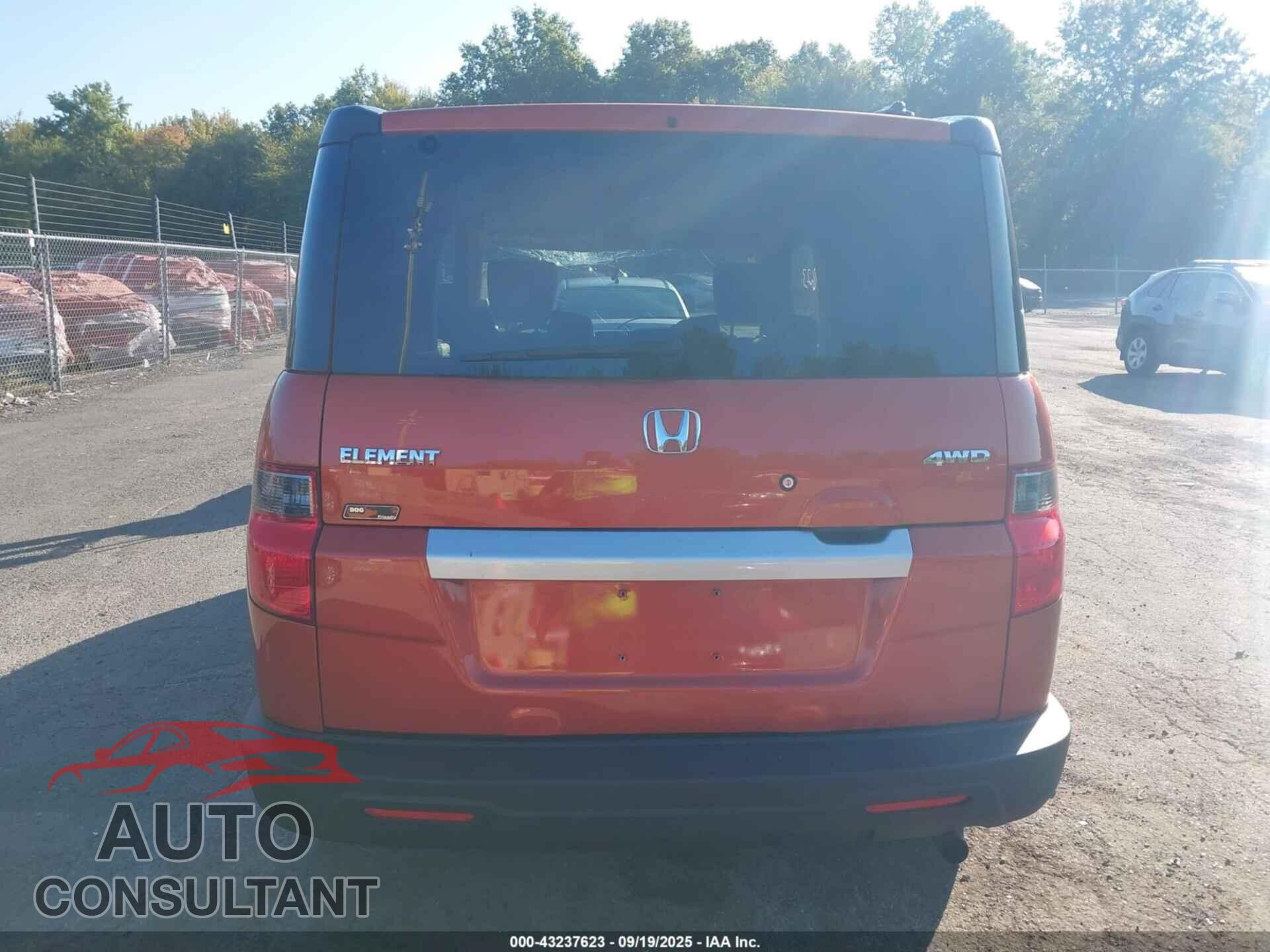 HONDA ELEMENT 2011 - 5J6YH2H79BL002012
