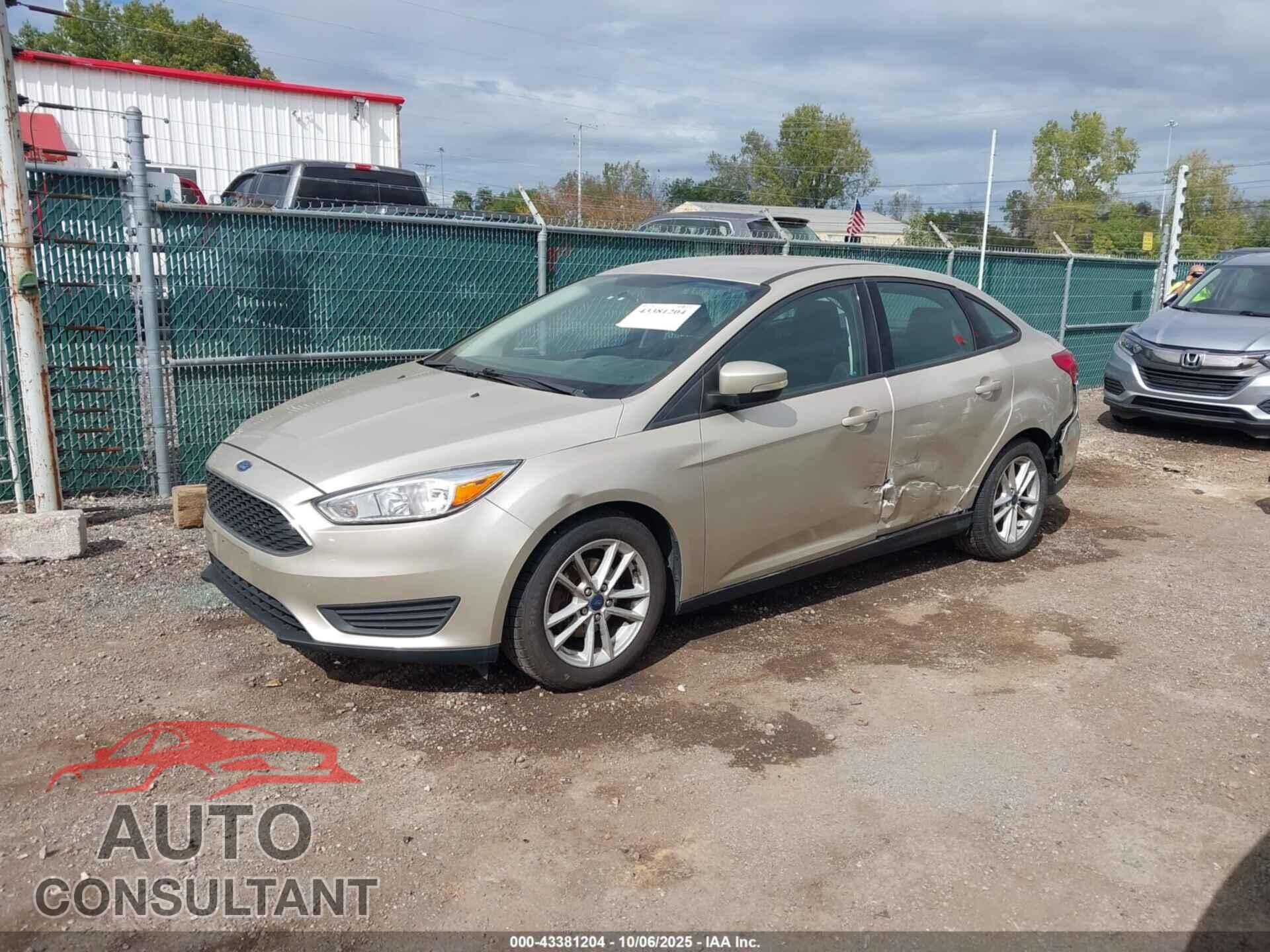 FORD FOCUS 2017 - 1FADP3F26HL265349