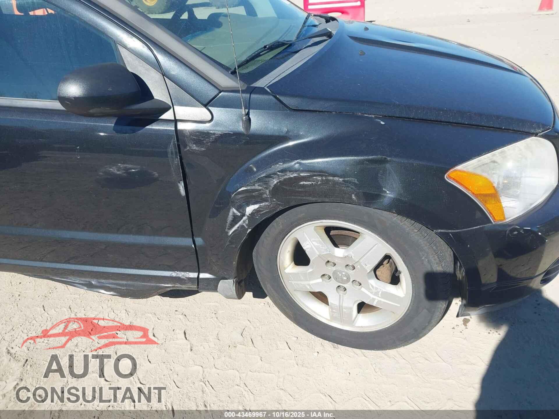 DODGE CALIBER 2009 - 1B3HB48A09D181254