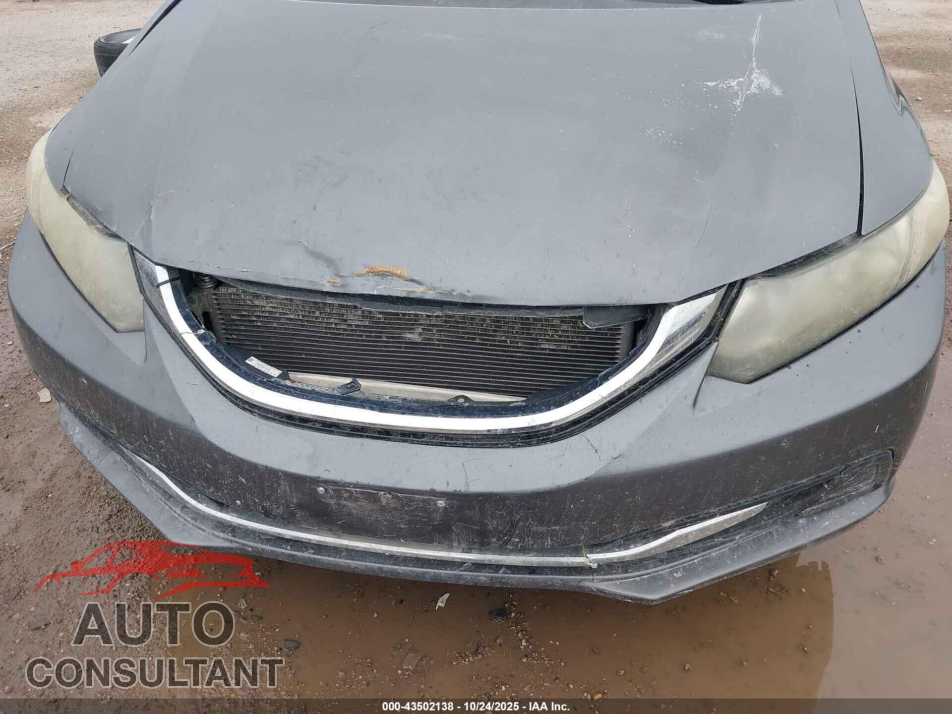 HONDA CIVIC 2013 - 2HGFB2F84DH501182