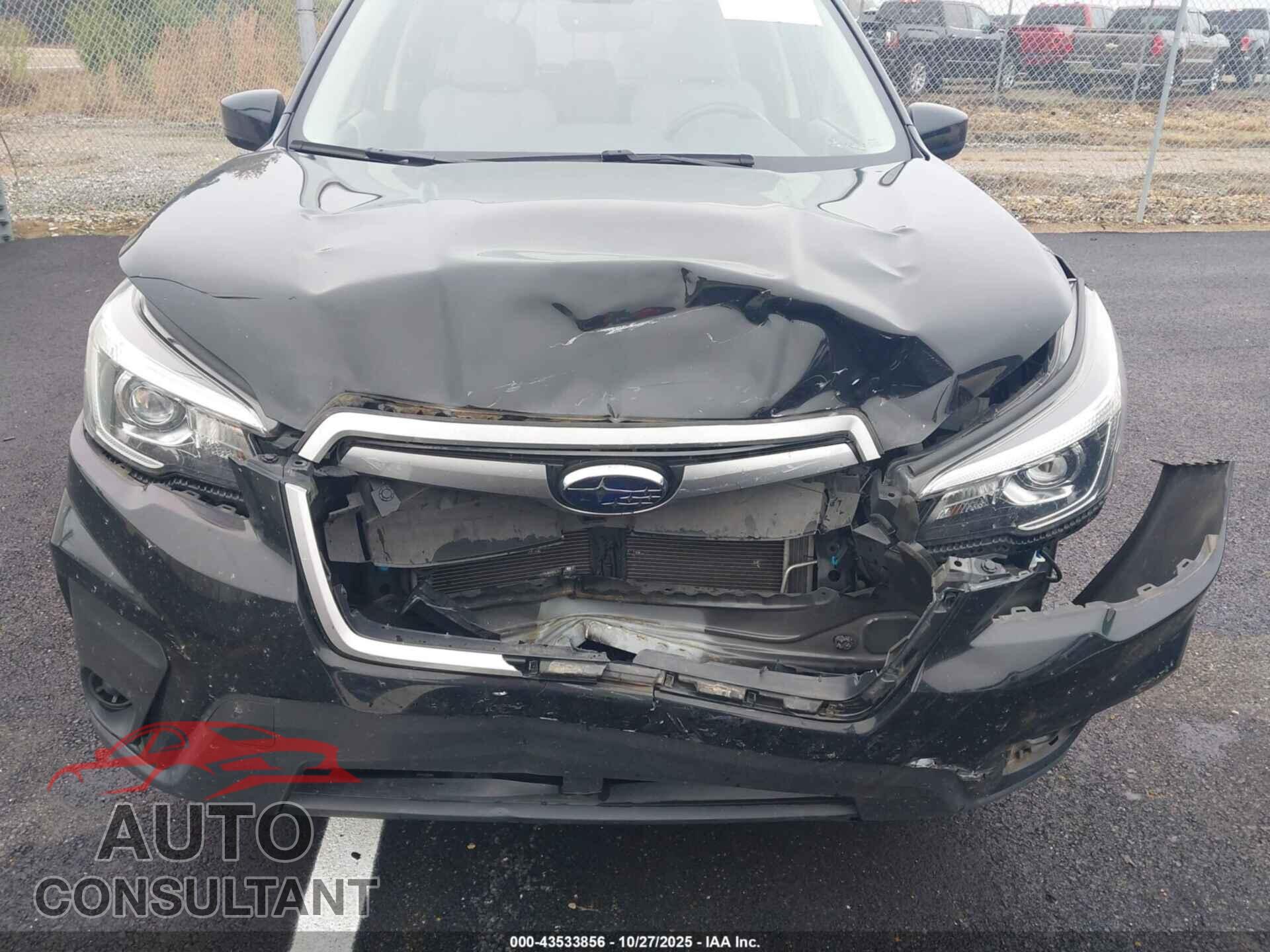 SUBARU FORESTER 2019 - JF2SKAEC0KH509183
