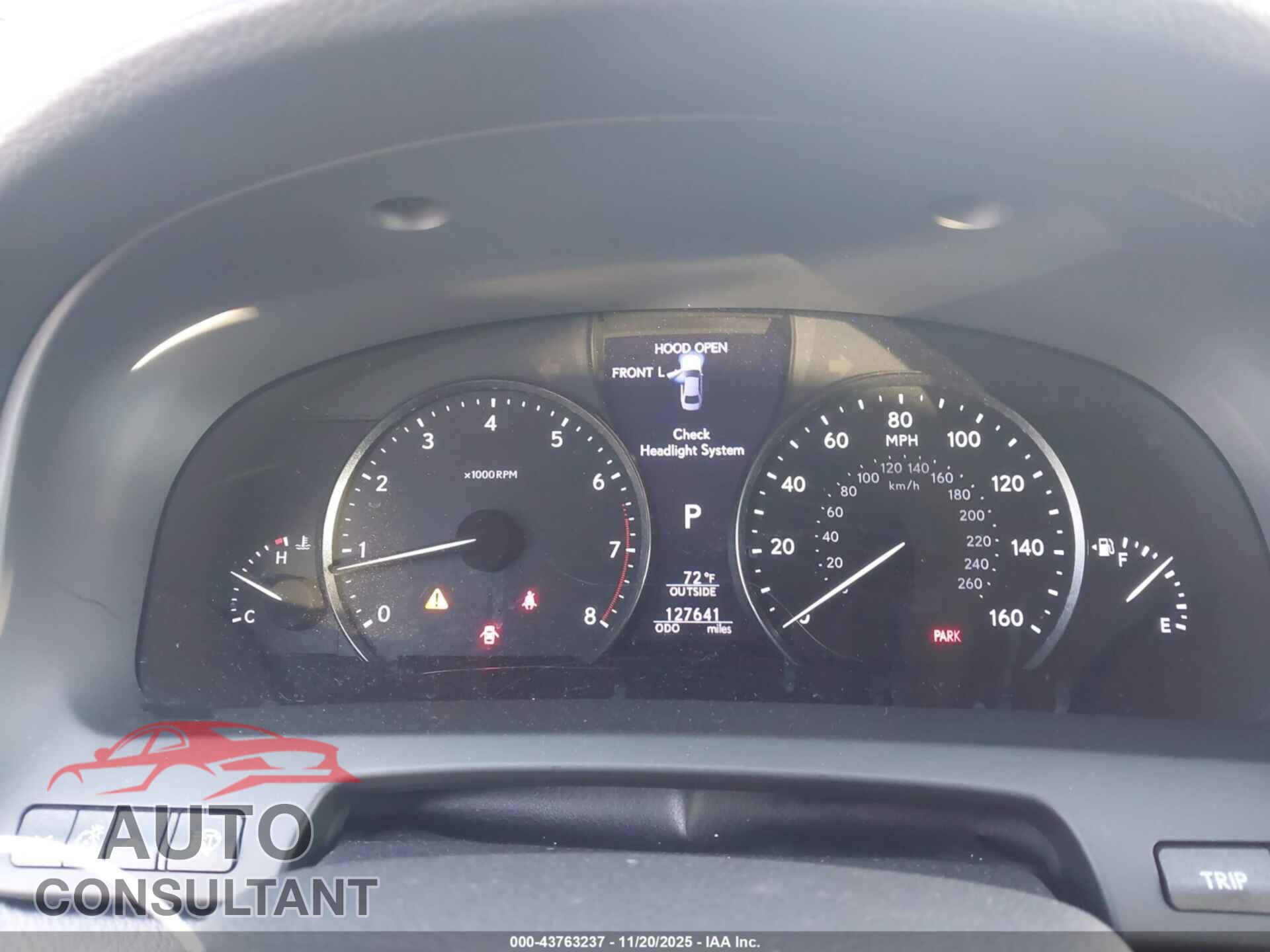 LEXUS LS 460 2014 - JTHBL5EF5E5127068