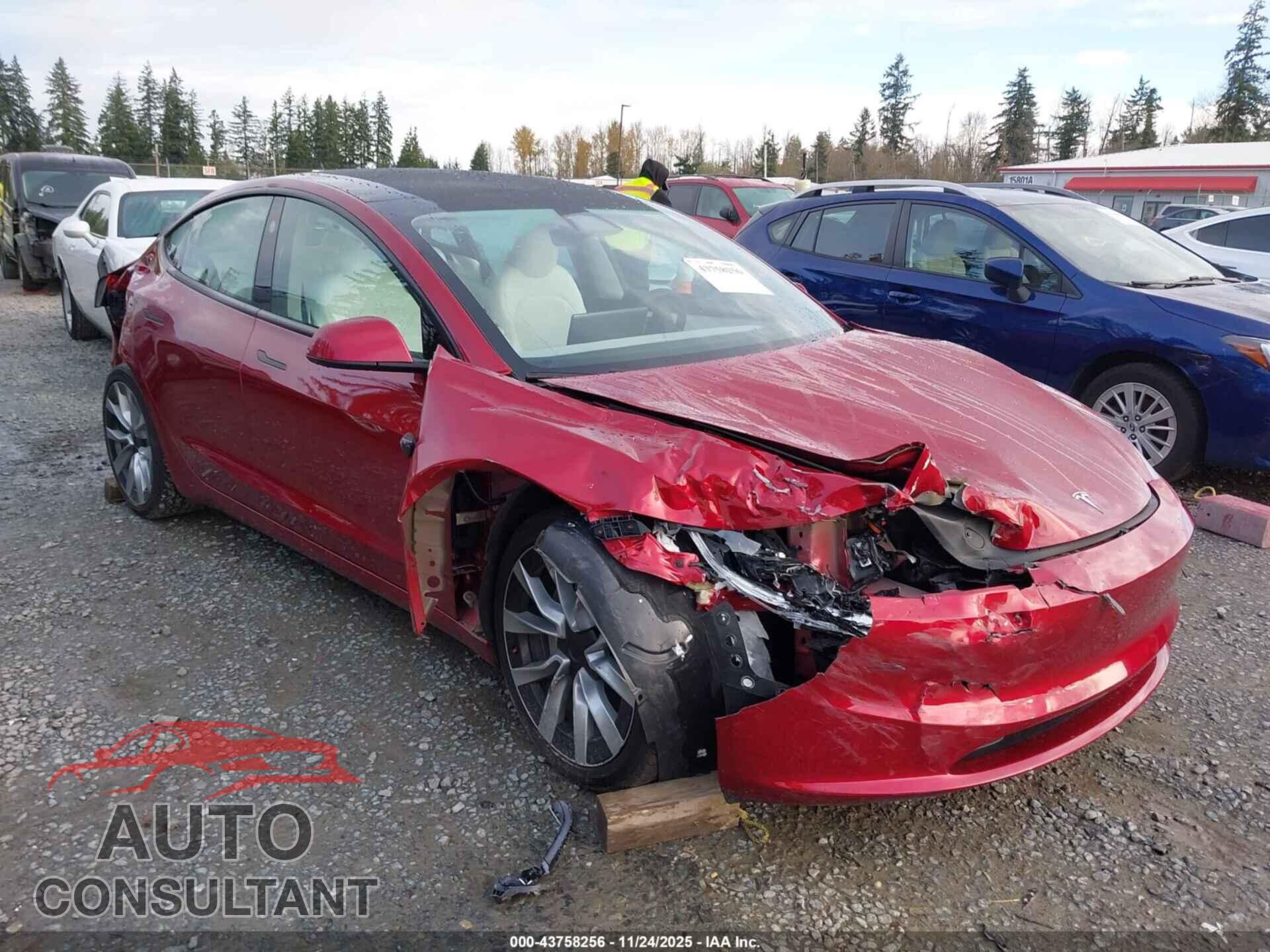 TESLA MODEL 3 2024 - 5YJ3E1EA9RF801868