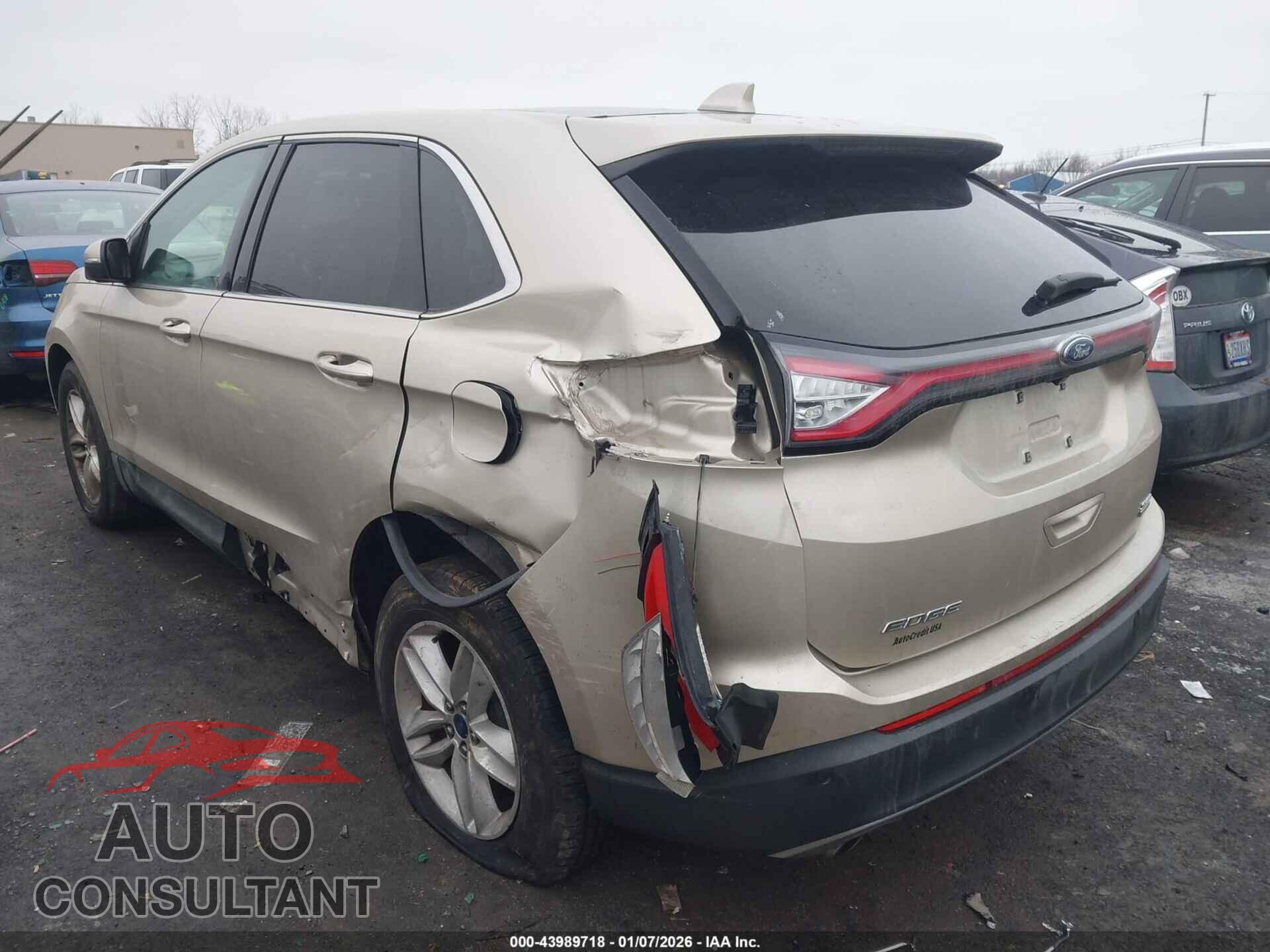FORD EDGE 2017 - 2FMPK4J98HBB40140