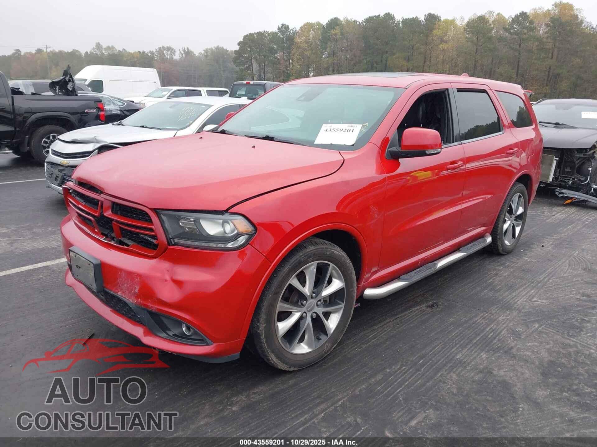 DODGE DURANGO 2014 - 1C4SDJCT8EC383510