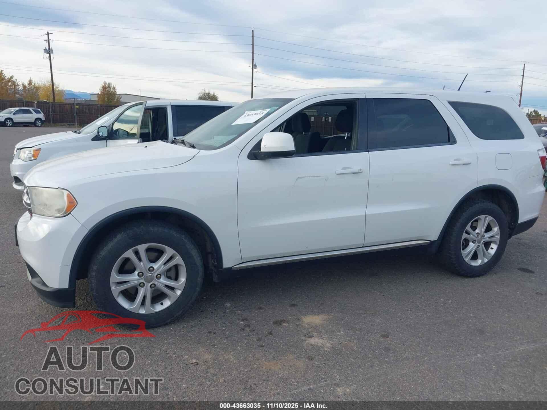 DODGE DURANGO 2013 - 1C4RDJAG2DC678699