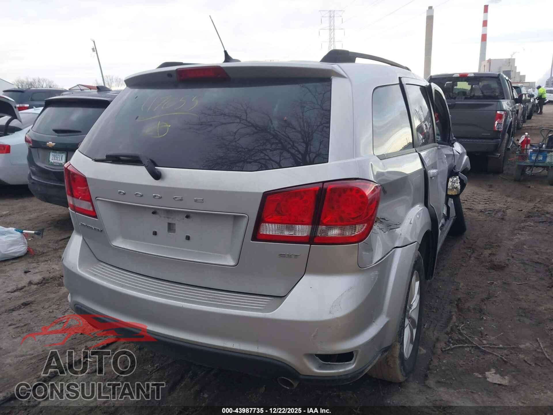 DODGE JOURNEY 2014 - 3C4PDCBG6ET117655