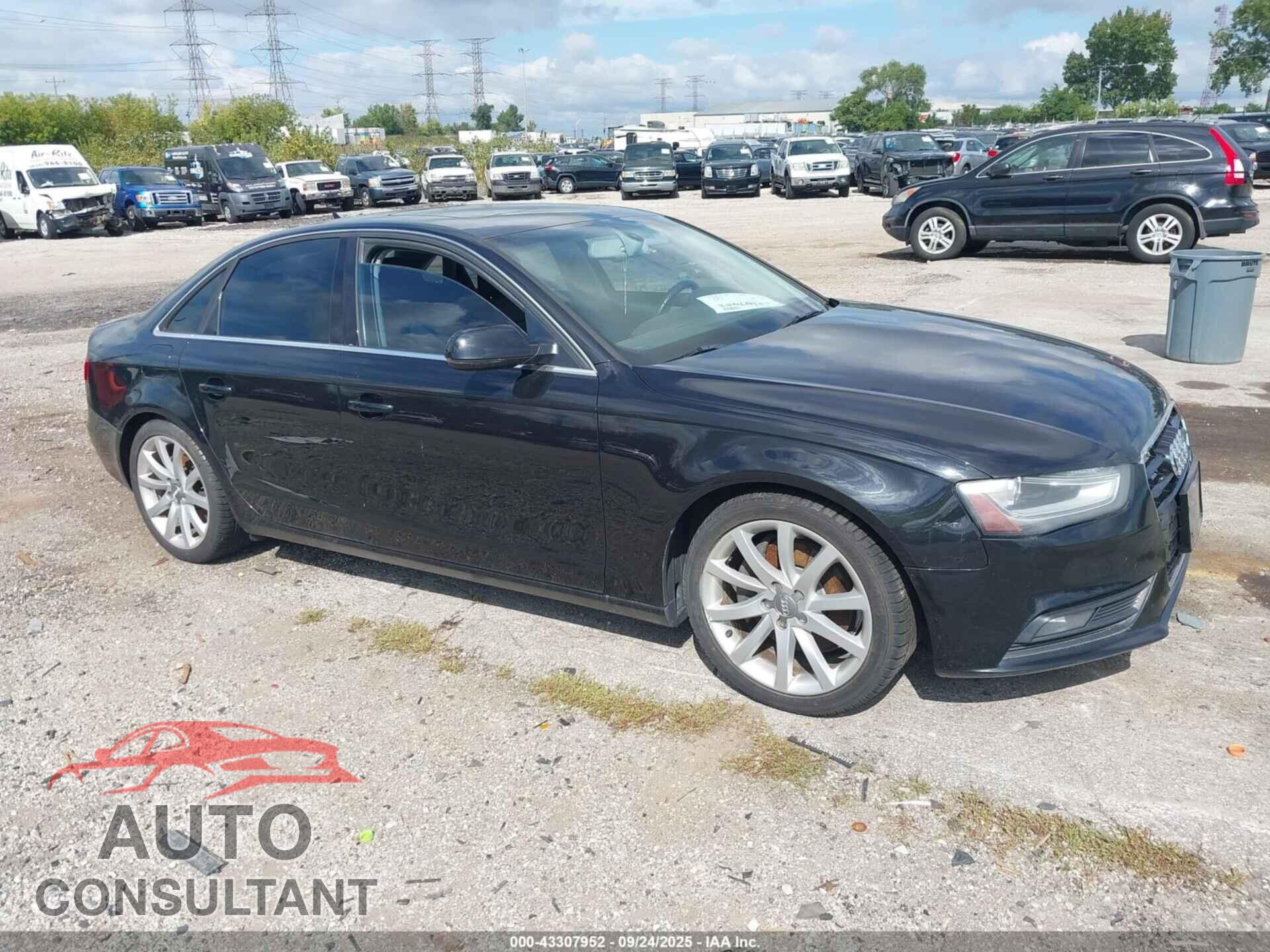 AUDI A4 2013 - WAUFFAFL2DN005867