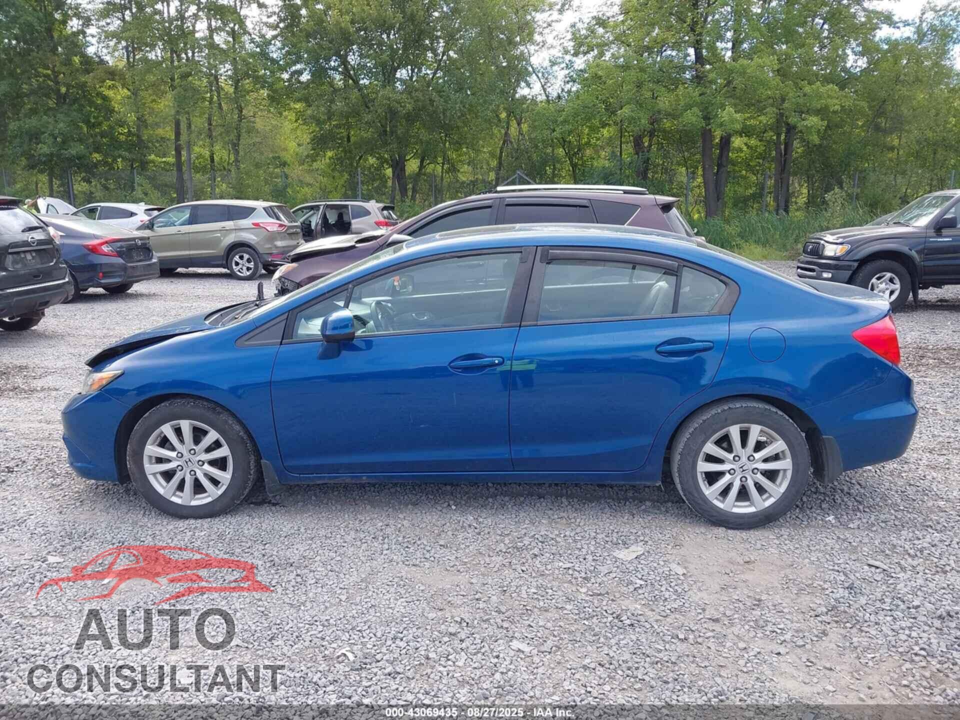 HONDA CIVIC 2012 - 19XFB2F95CE026997