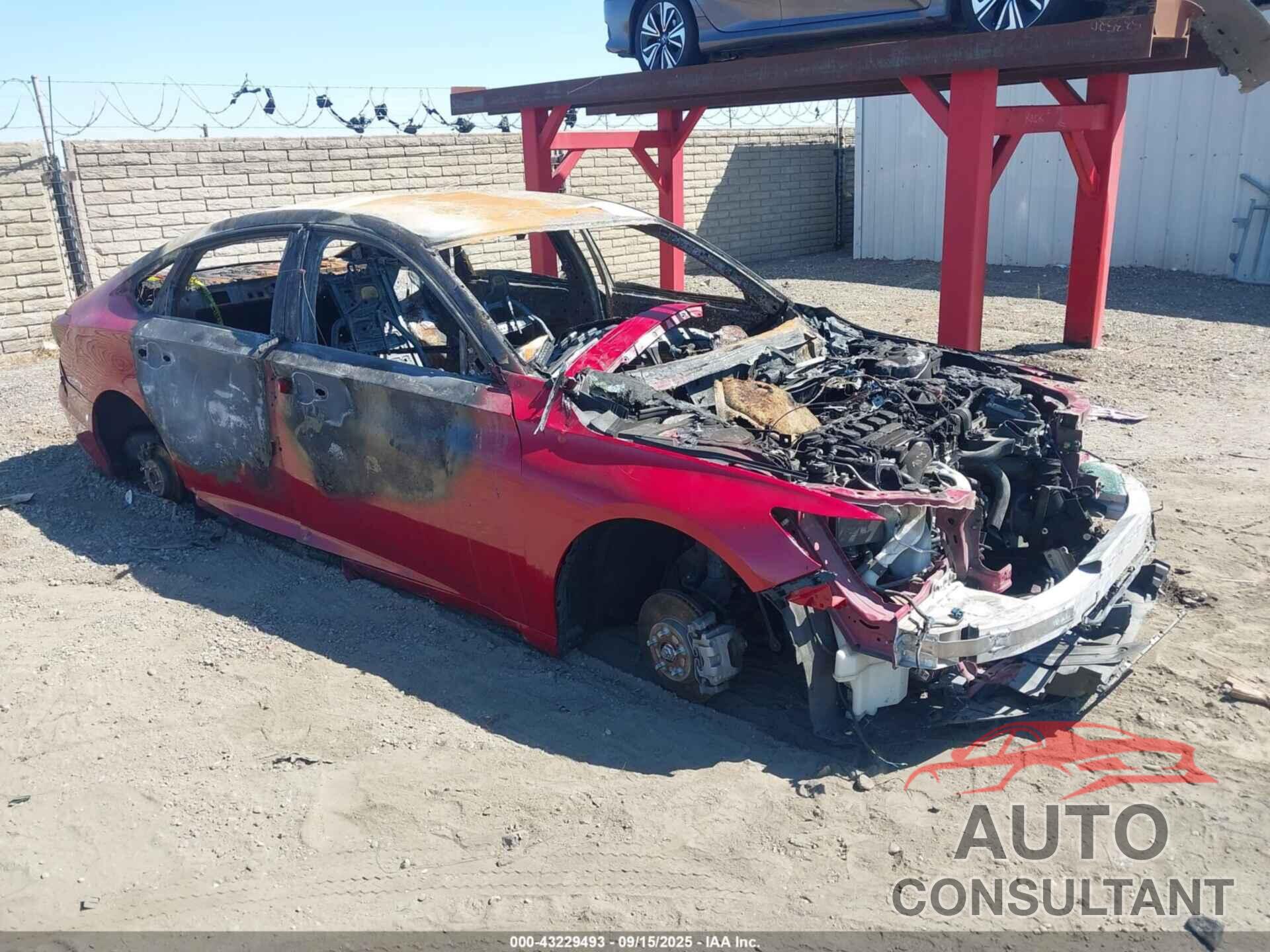 HONDA ACCORD 2018 - 1HGCV1F32JA045041